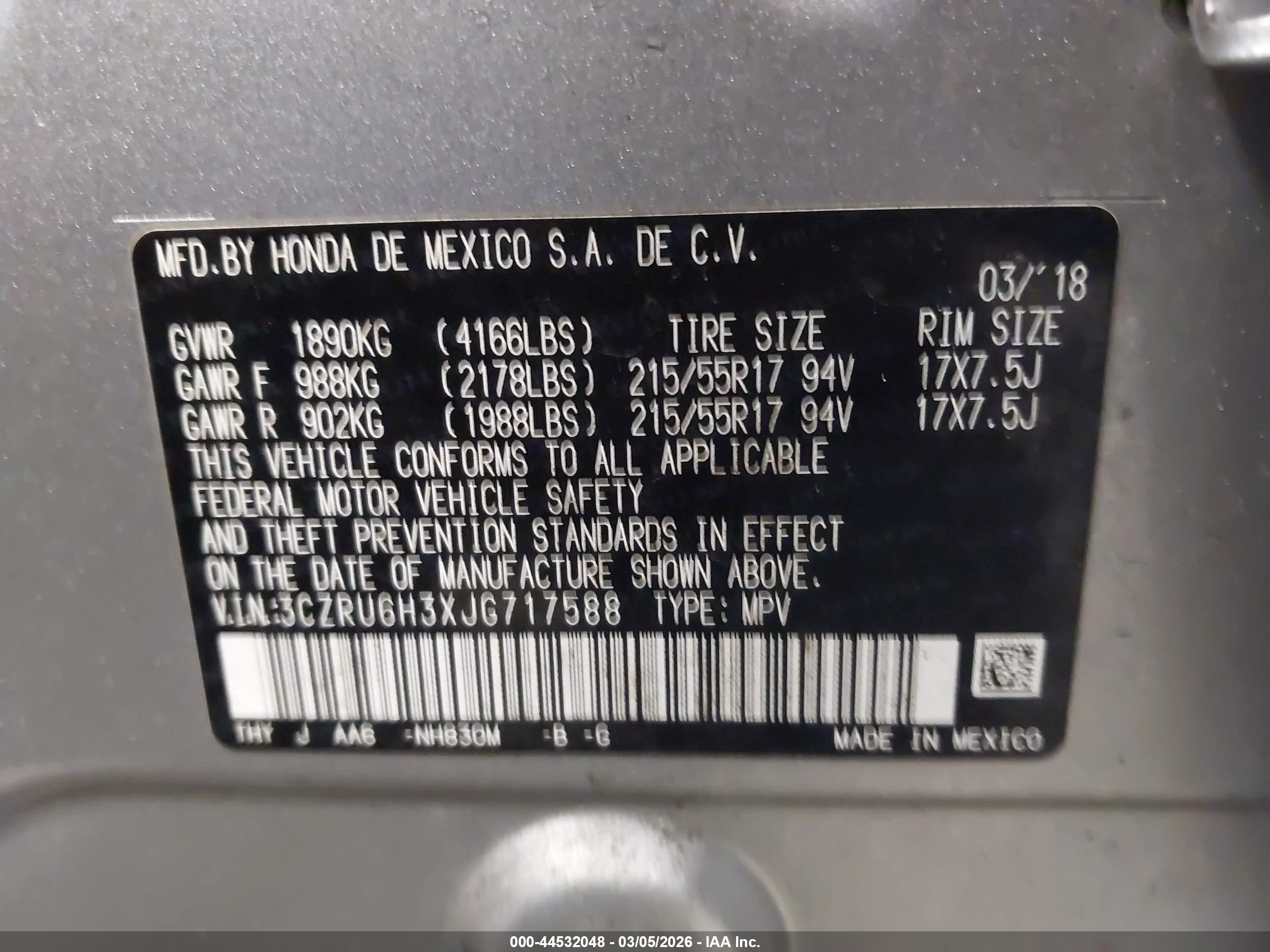 HONDA HR-V image 9