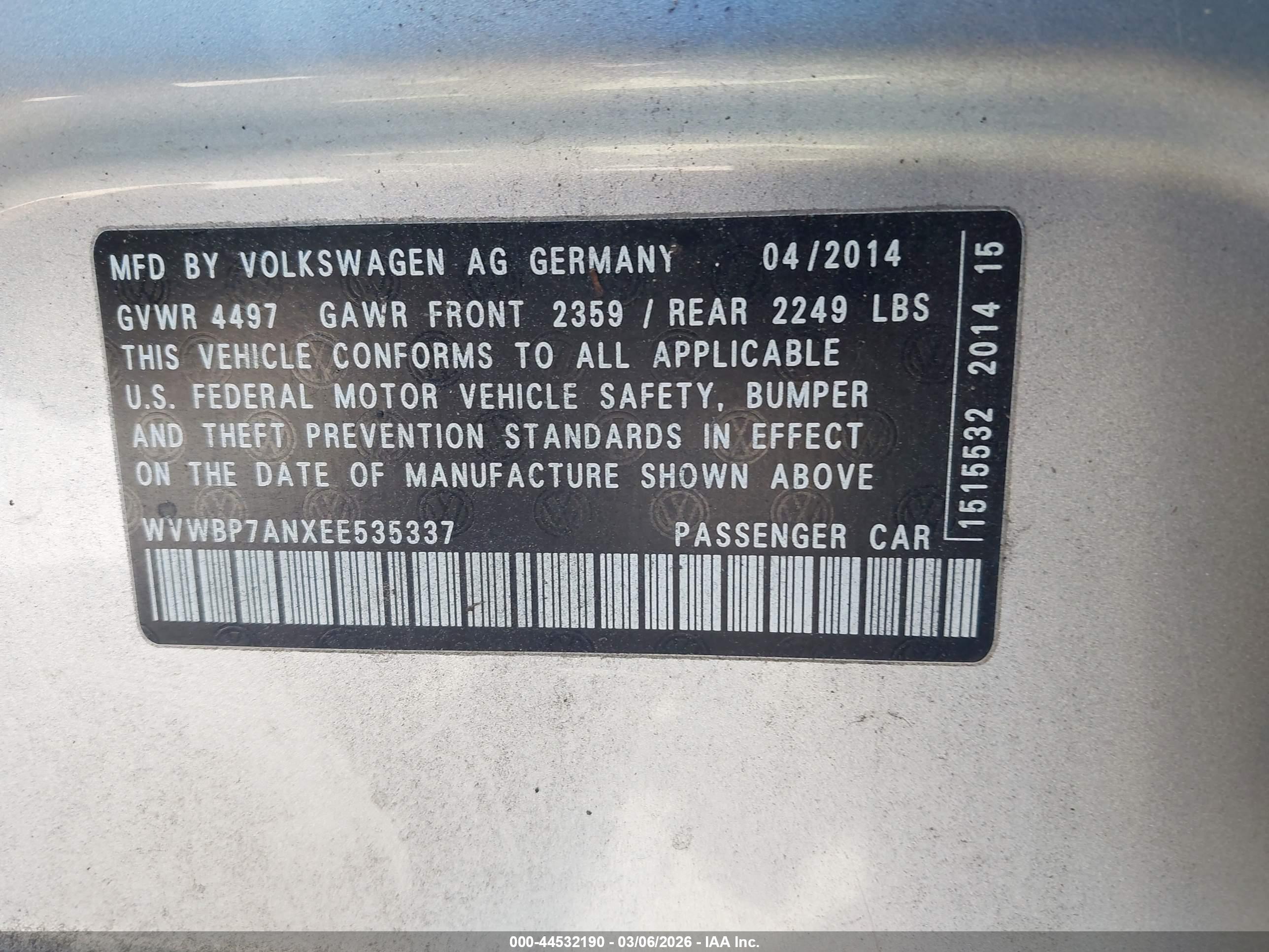 VOLKSWAGEN CC image 9