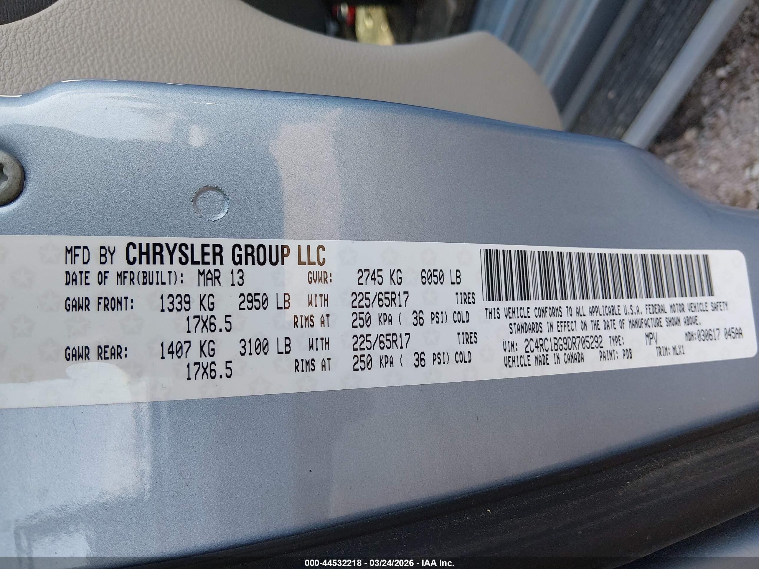 CHRYSLER TOWN image 9