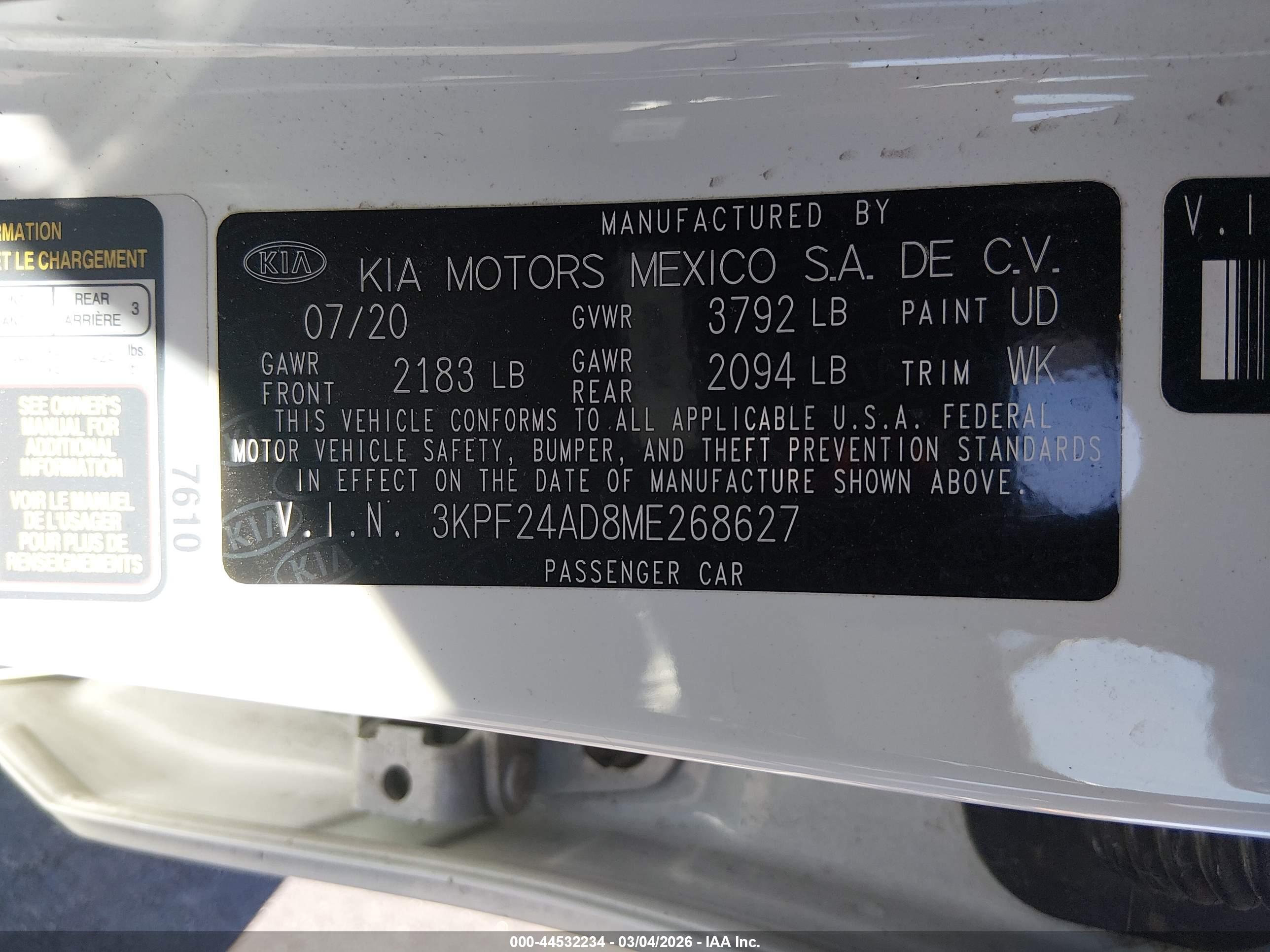 KIA FORTE image 9