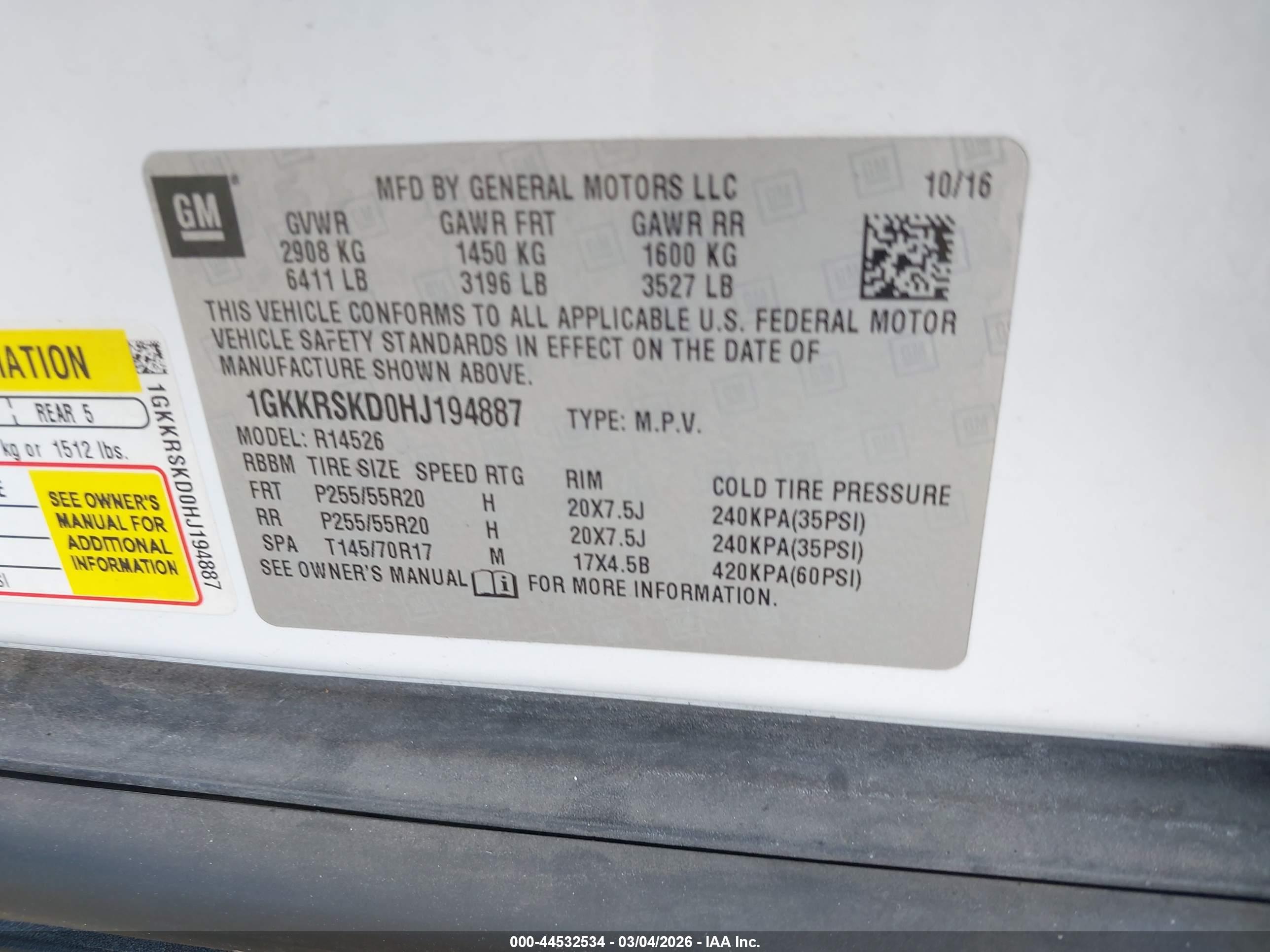 GMC ACADIA image 9