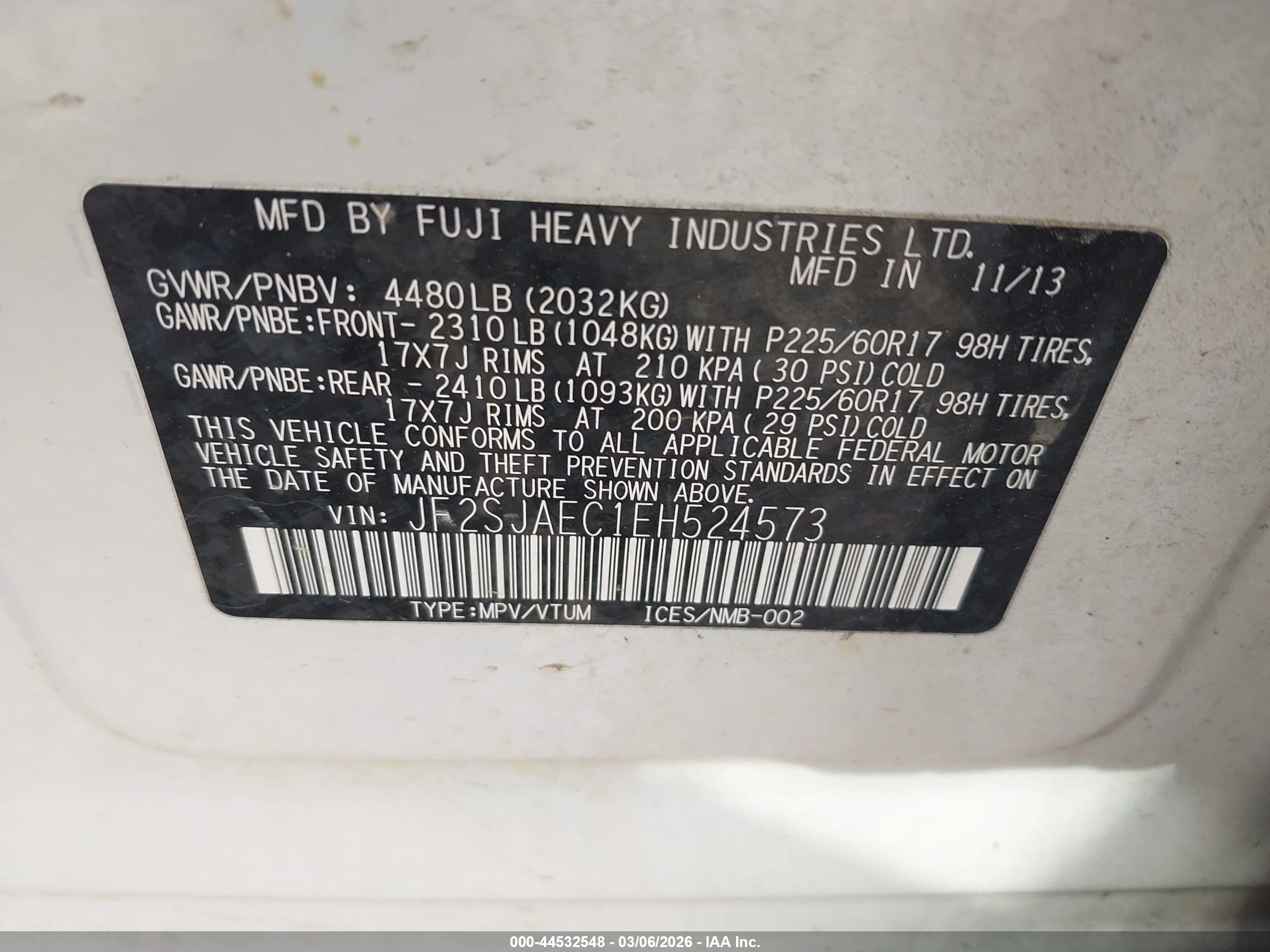 SUBARU FORESTER image 9