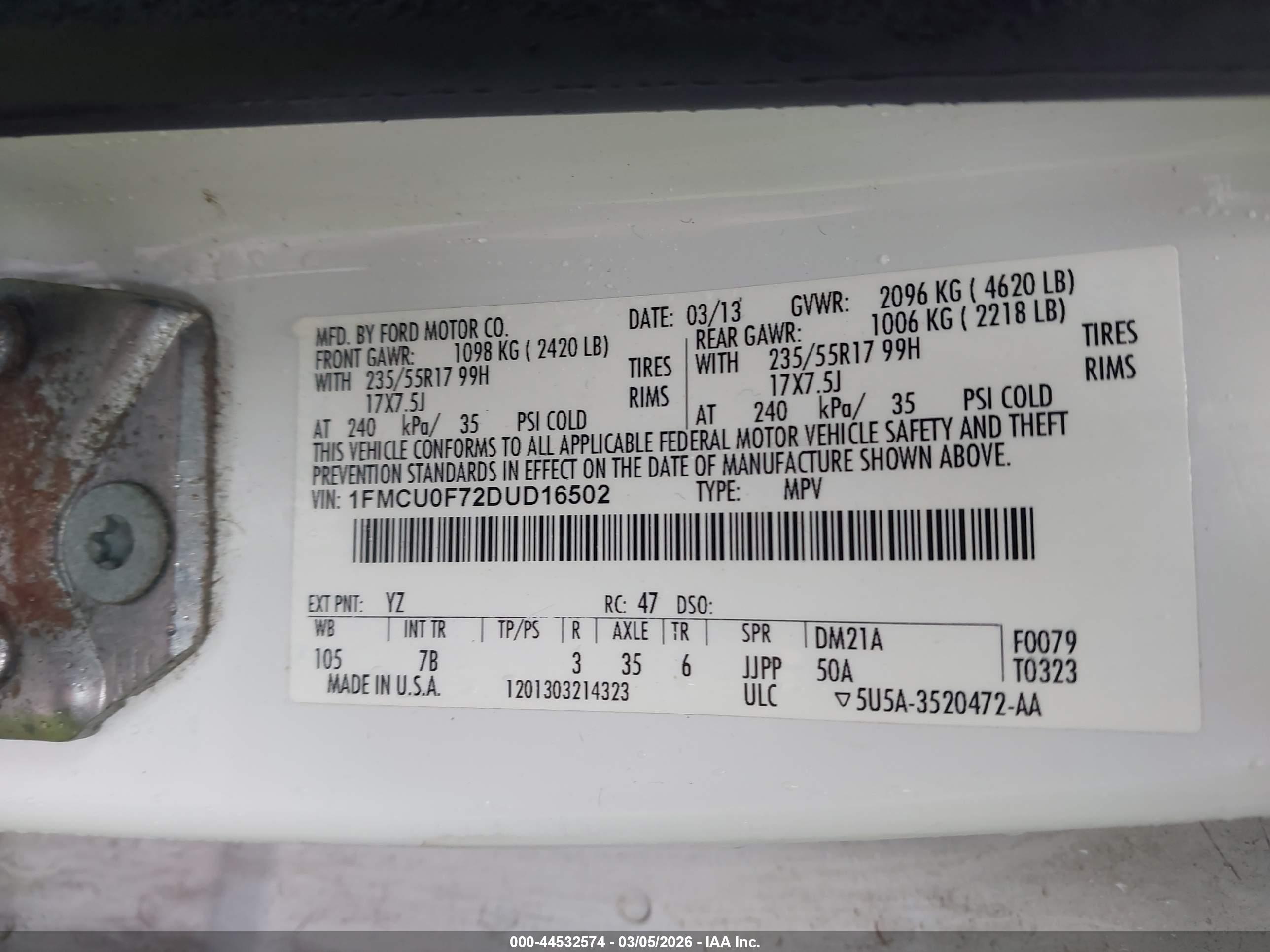 FORD ESCAPE image 9
