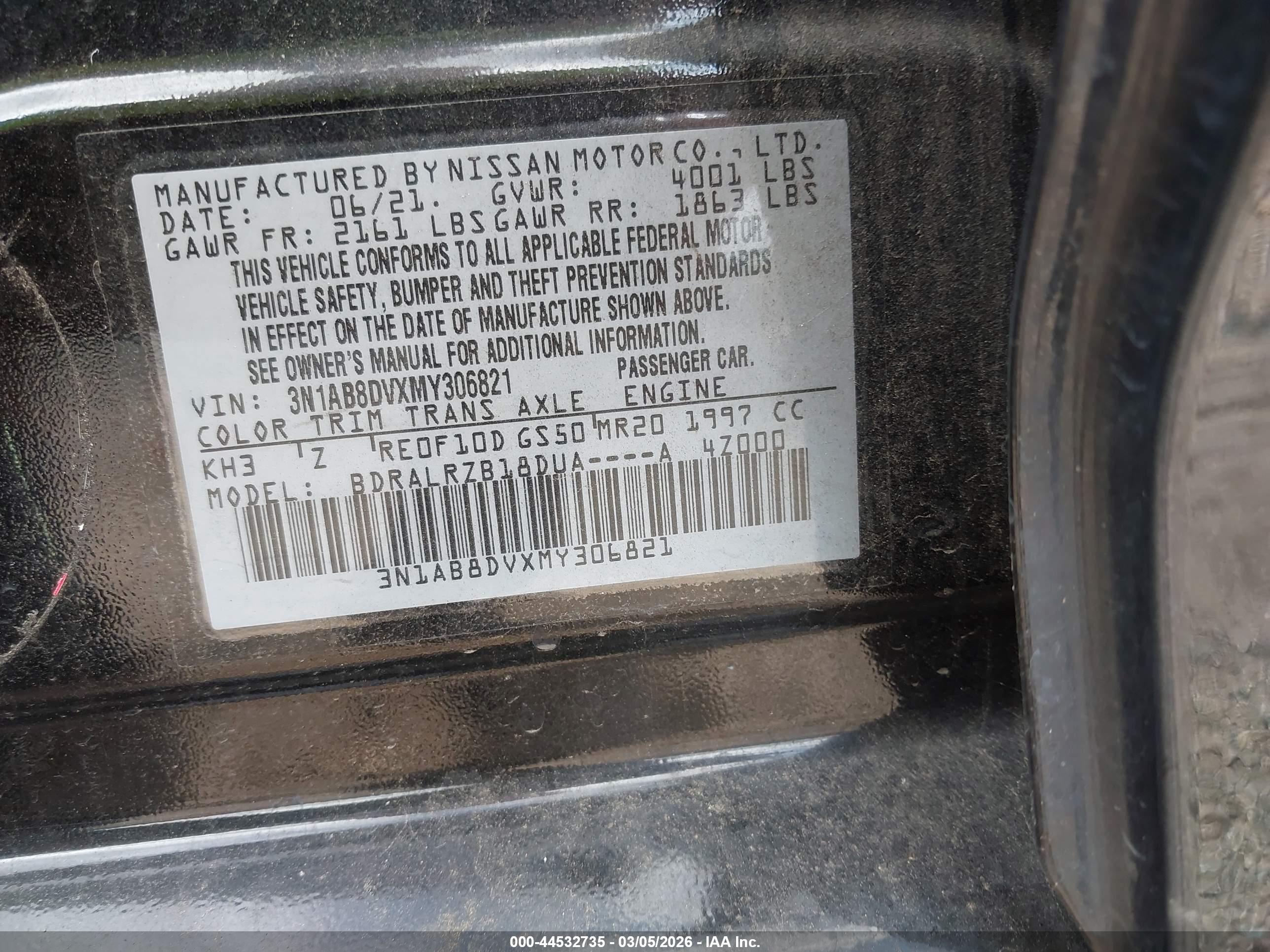 NISSAN SENTRA image 9