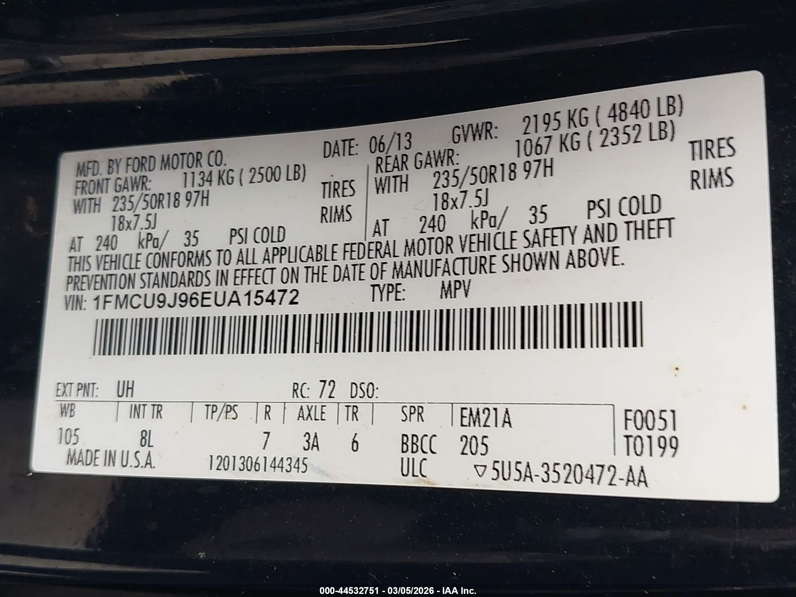 FORD ESCAPE image 9