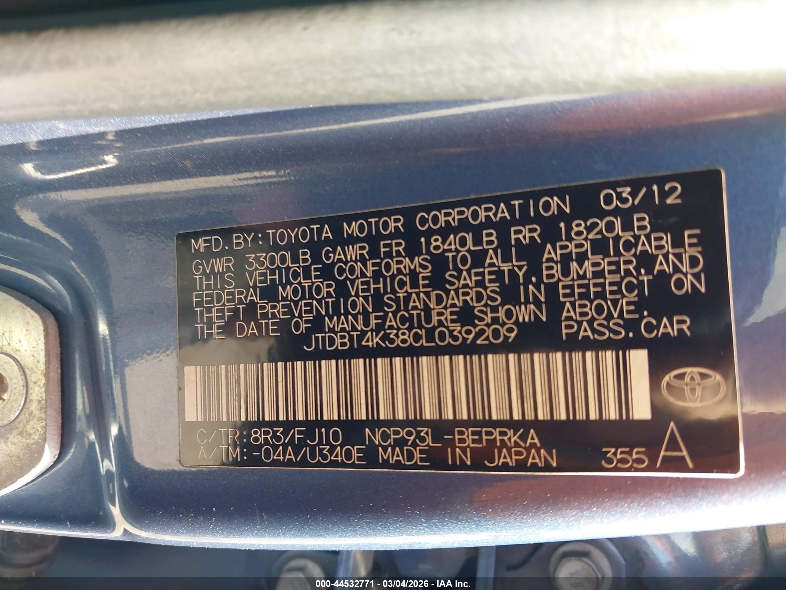TOYOTA YARIS image 9