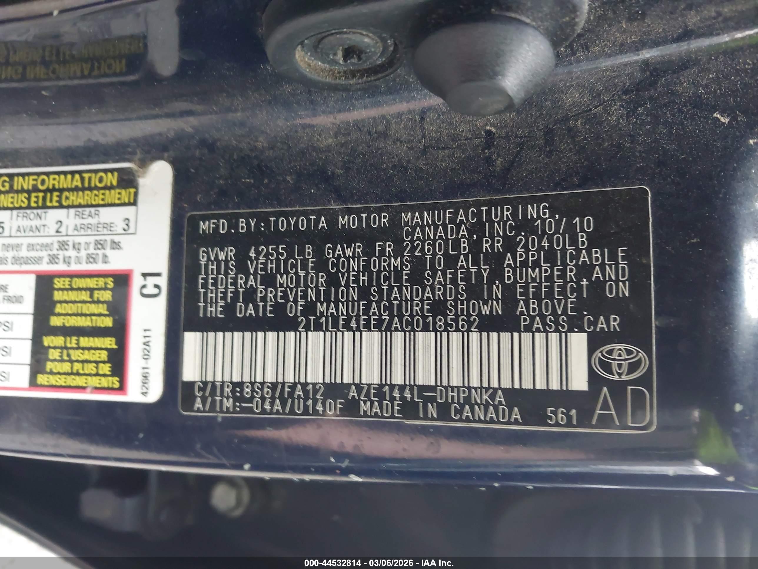 TOYOTA MATRIX image 9