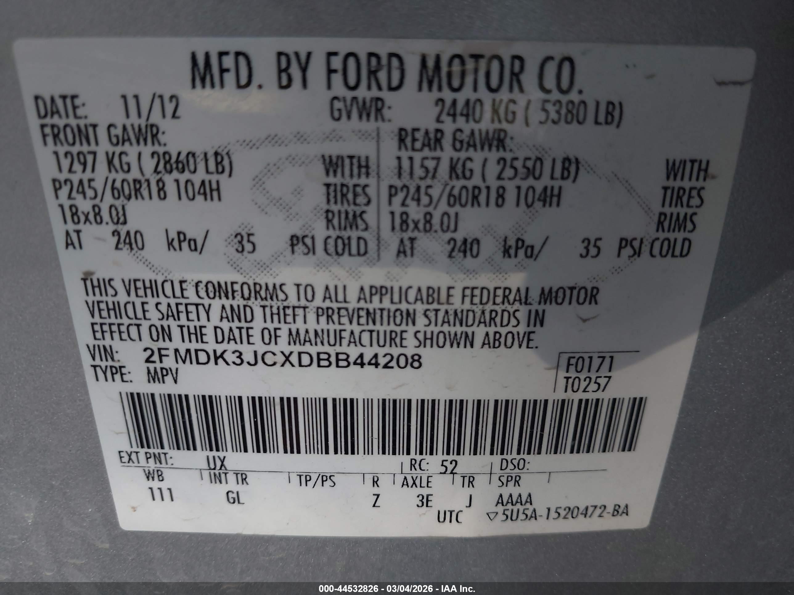 FORD EDGE image 9