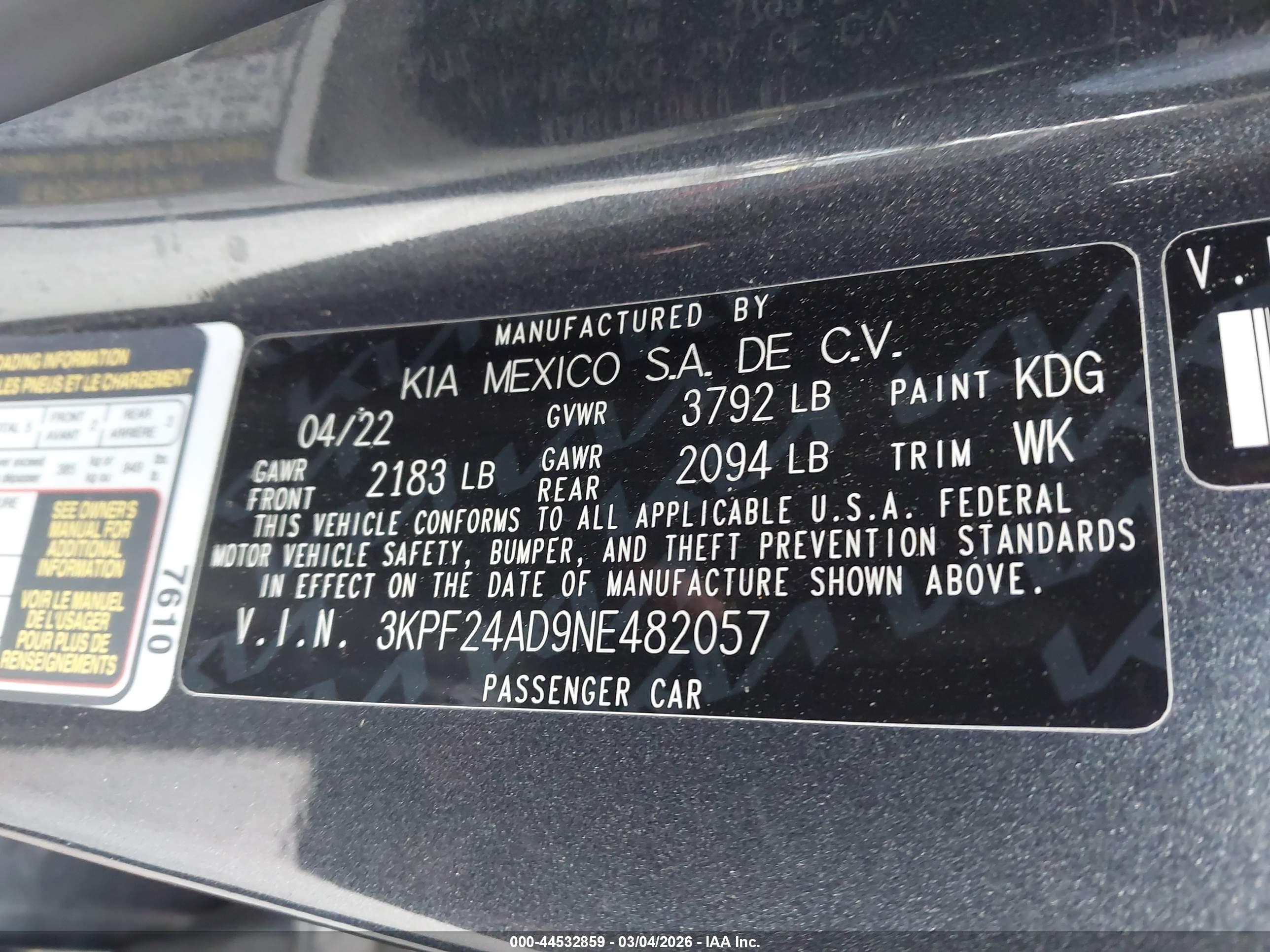 KIA FORTE image 9