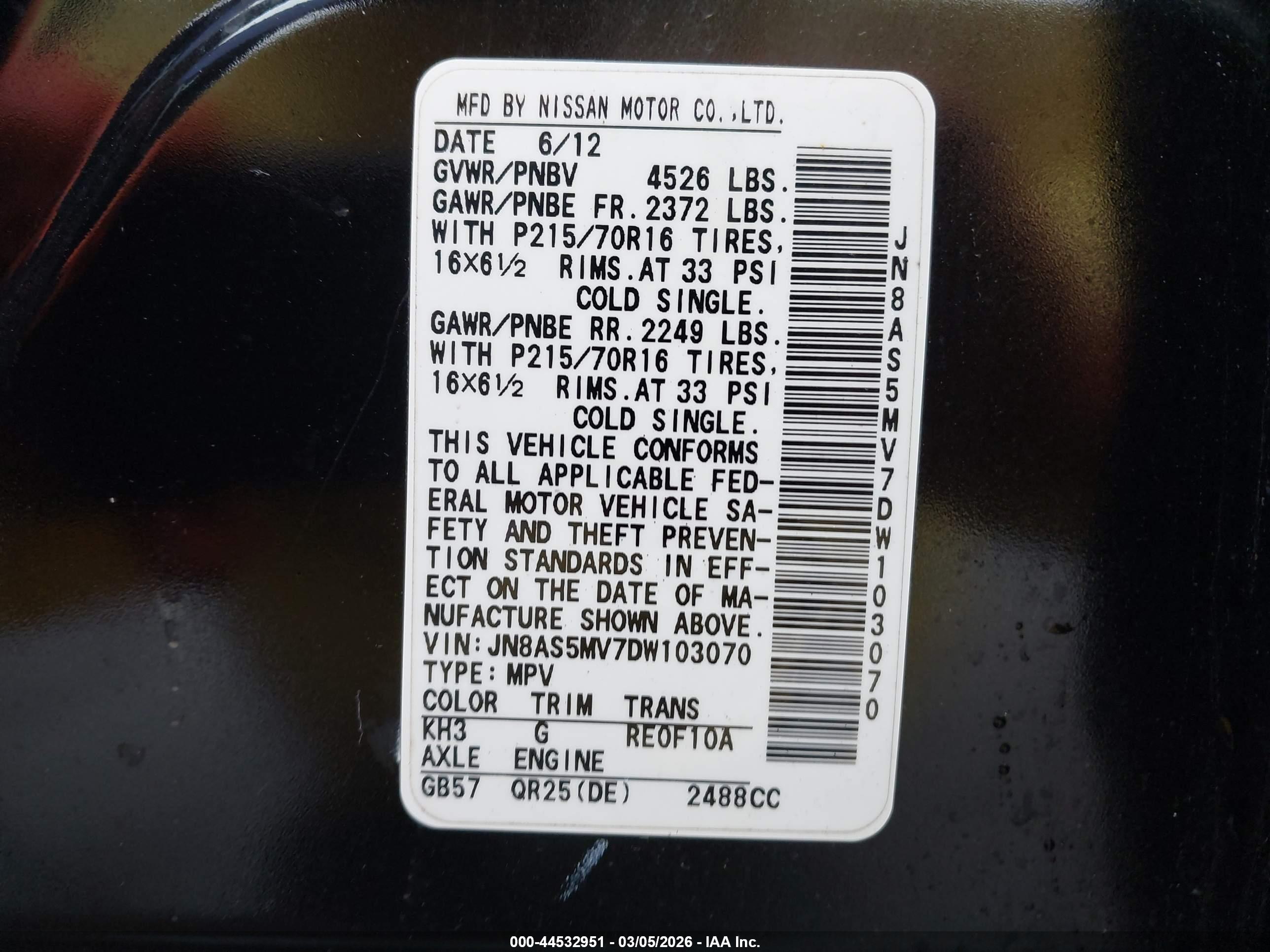 NISSAN ROGUE image 9