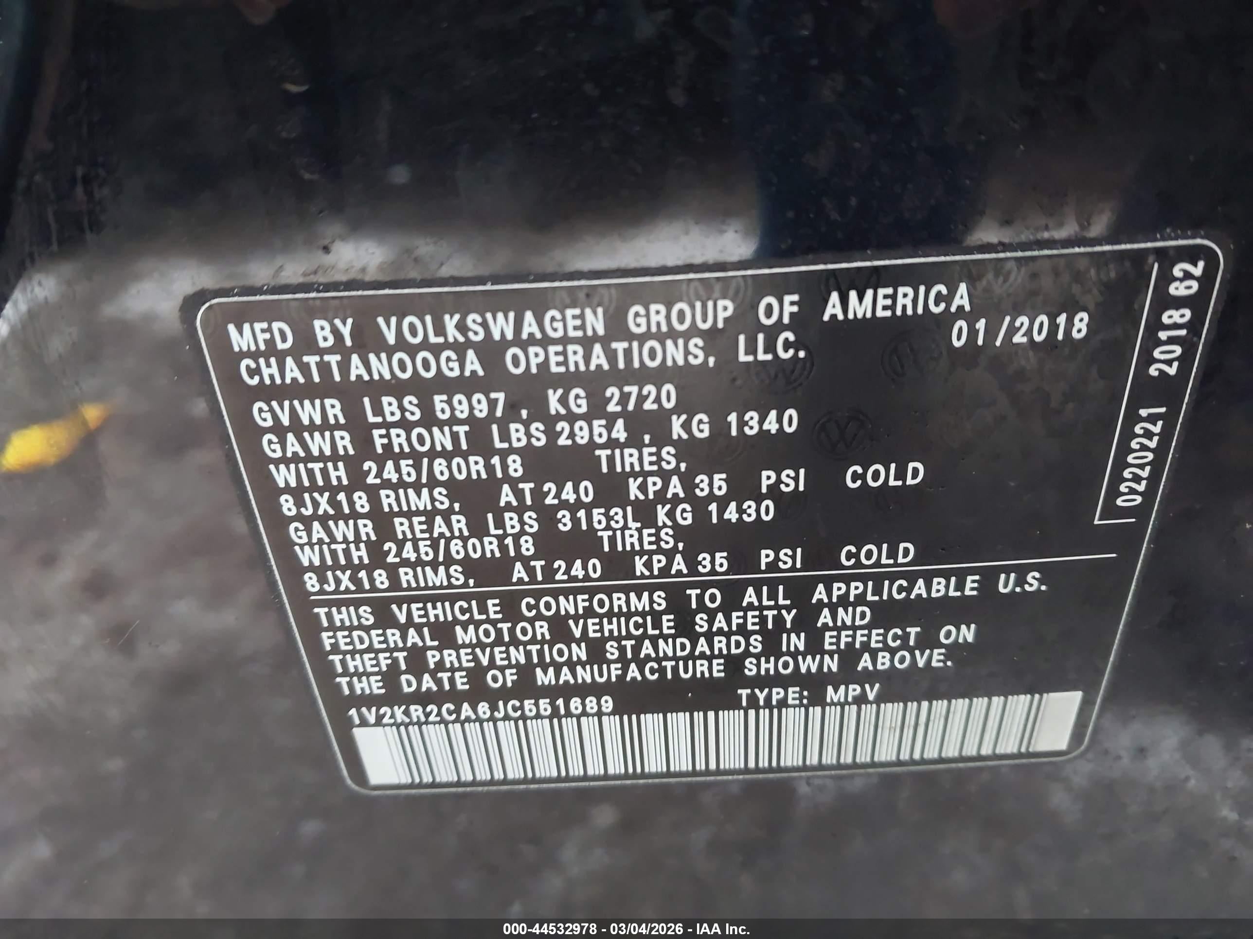VOLKSWAGEN ATLAS image 9