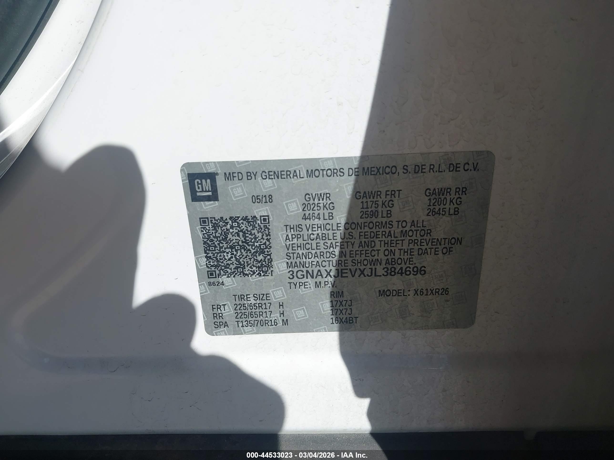 CHEVROLET EQUINOX image 9