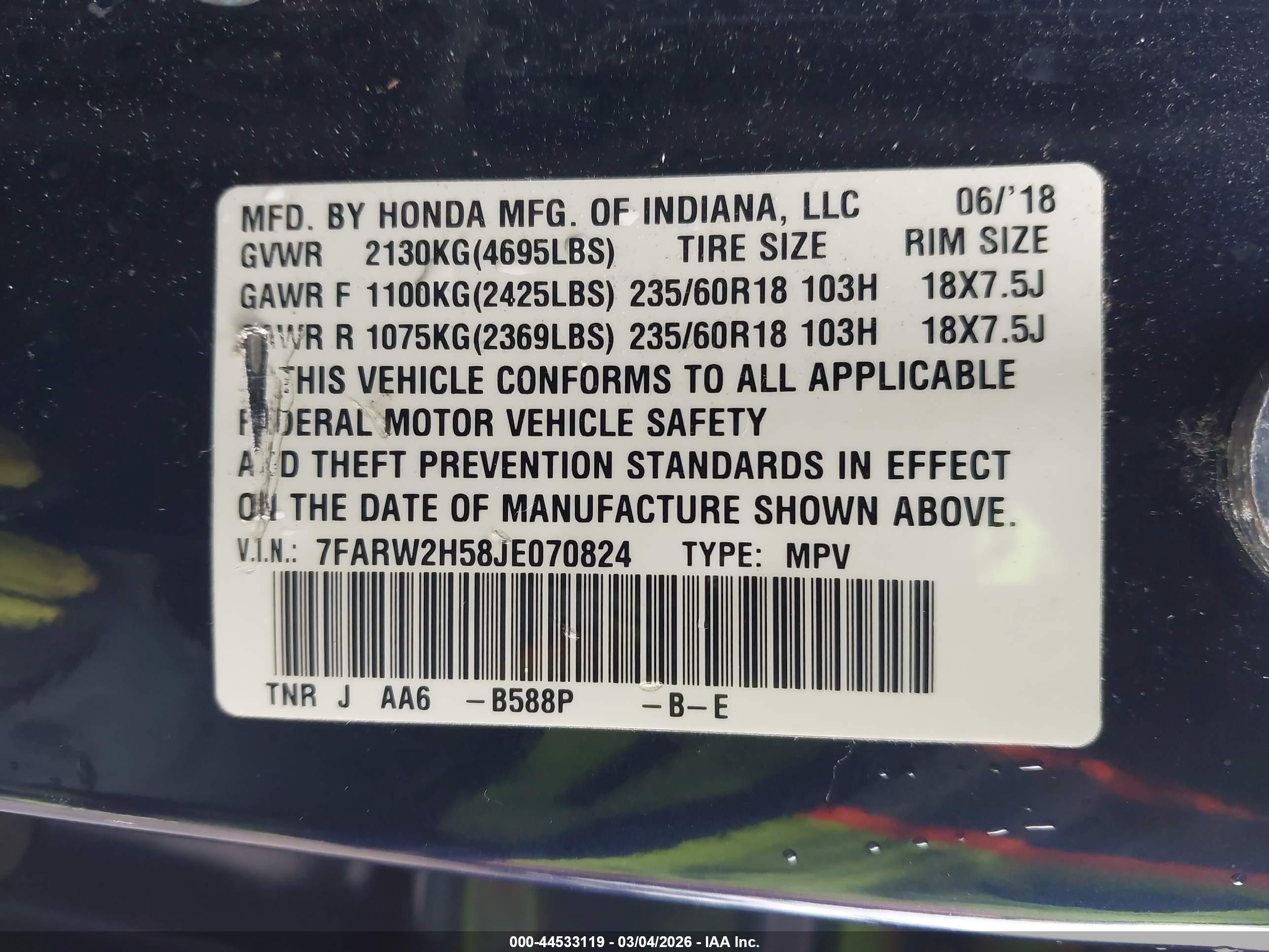 HONDA CR-V image 9