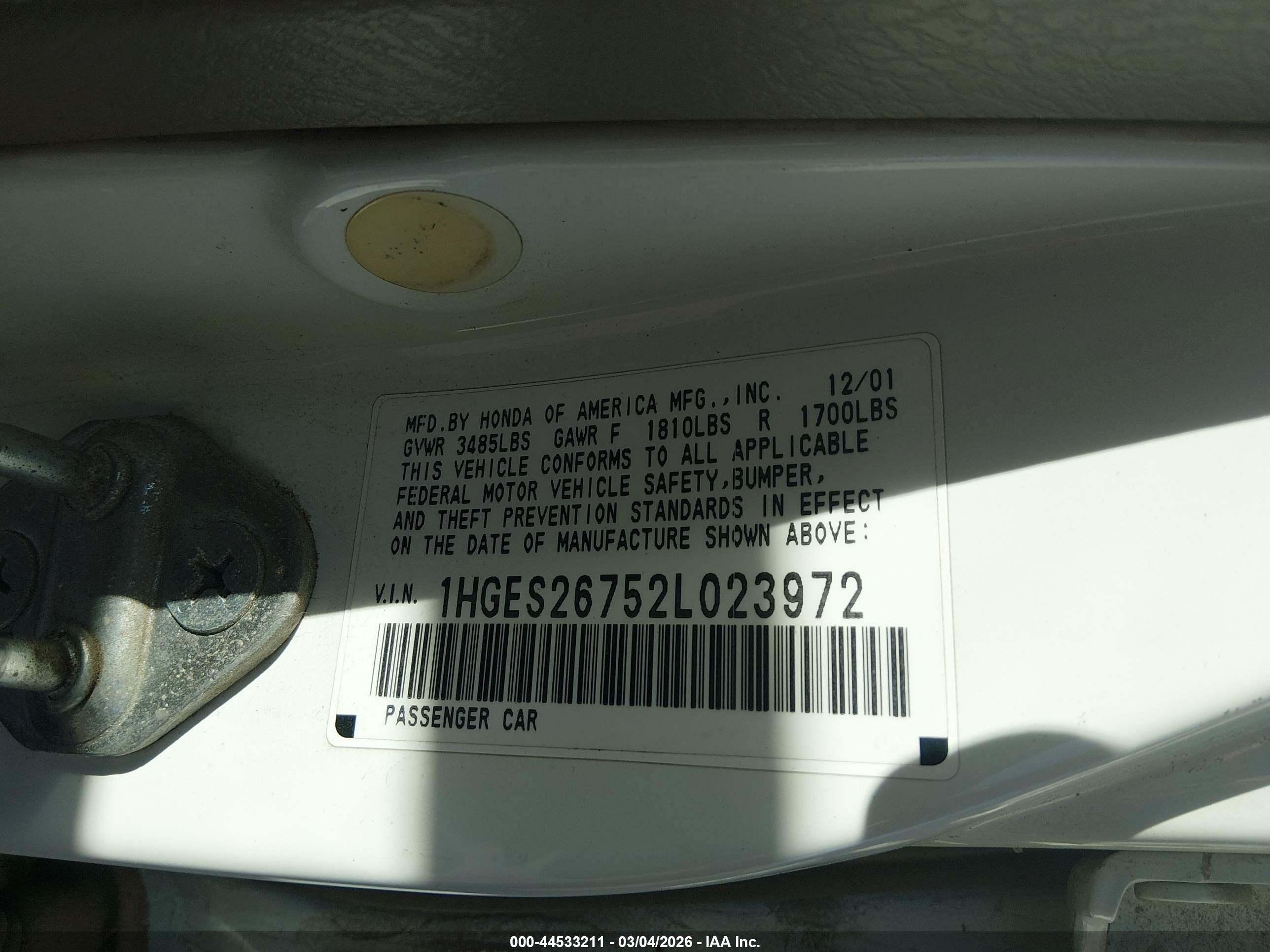 HONDA CIVIC image 9