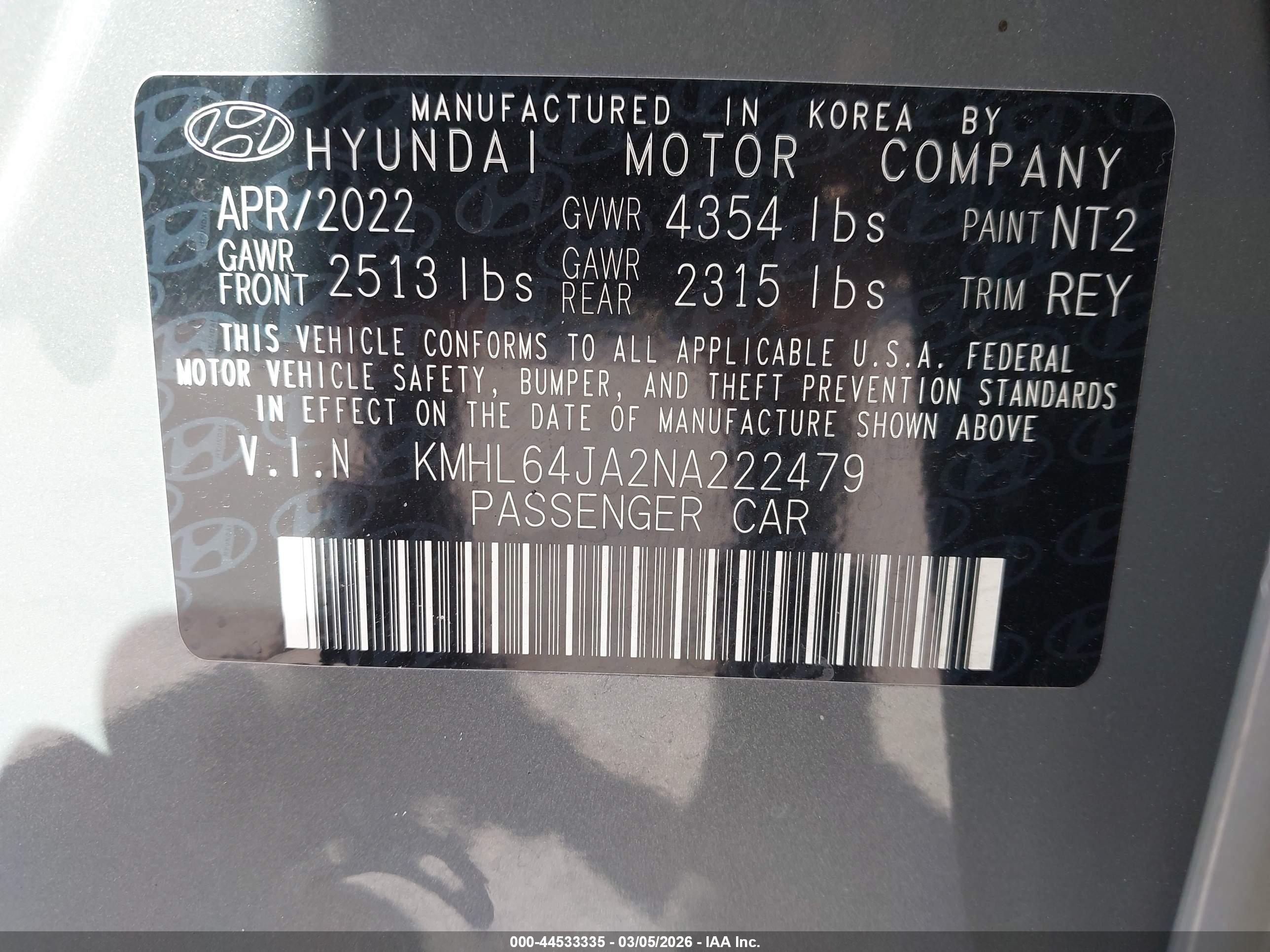 HYUNDAI SONATA image 9