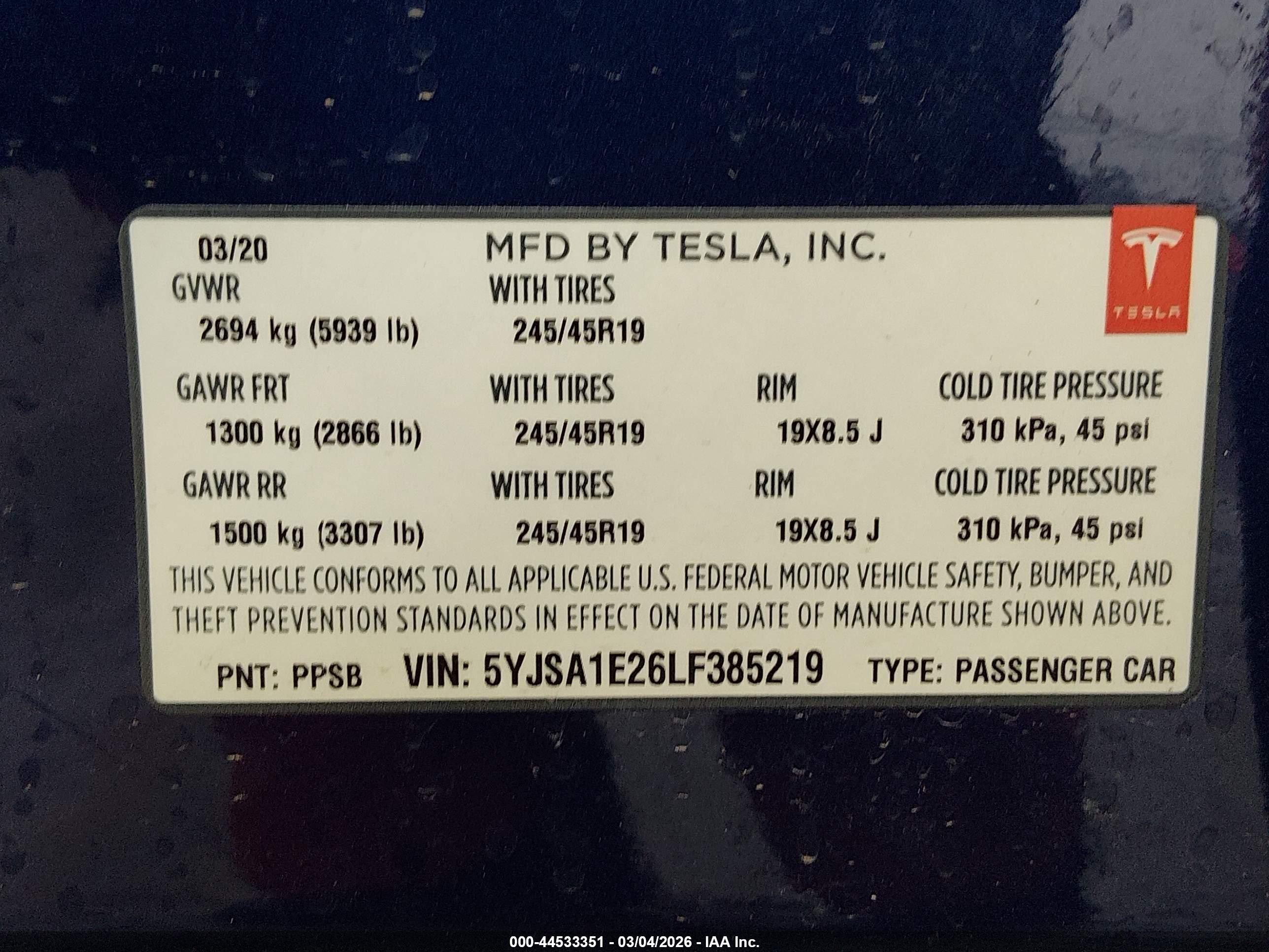 TESLA MODEL image 9