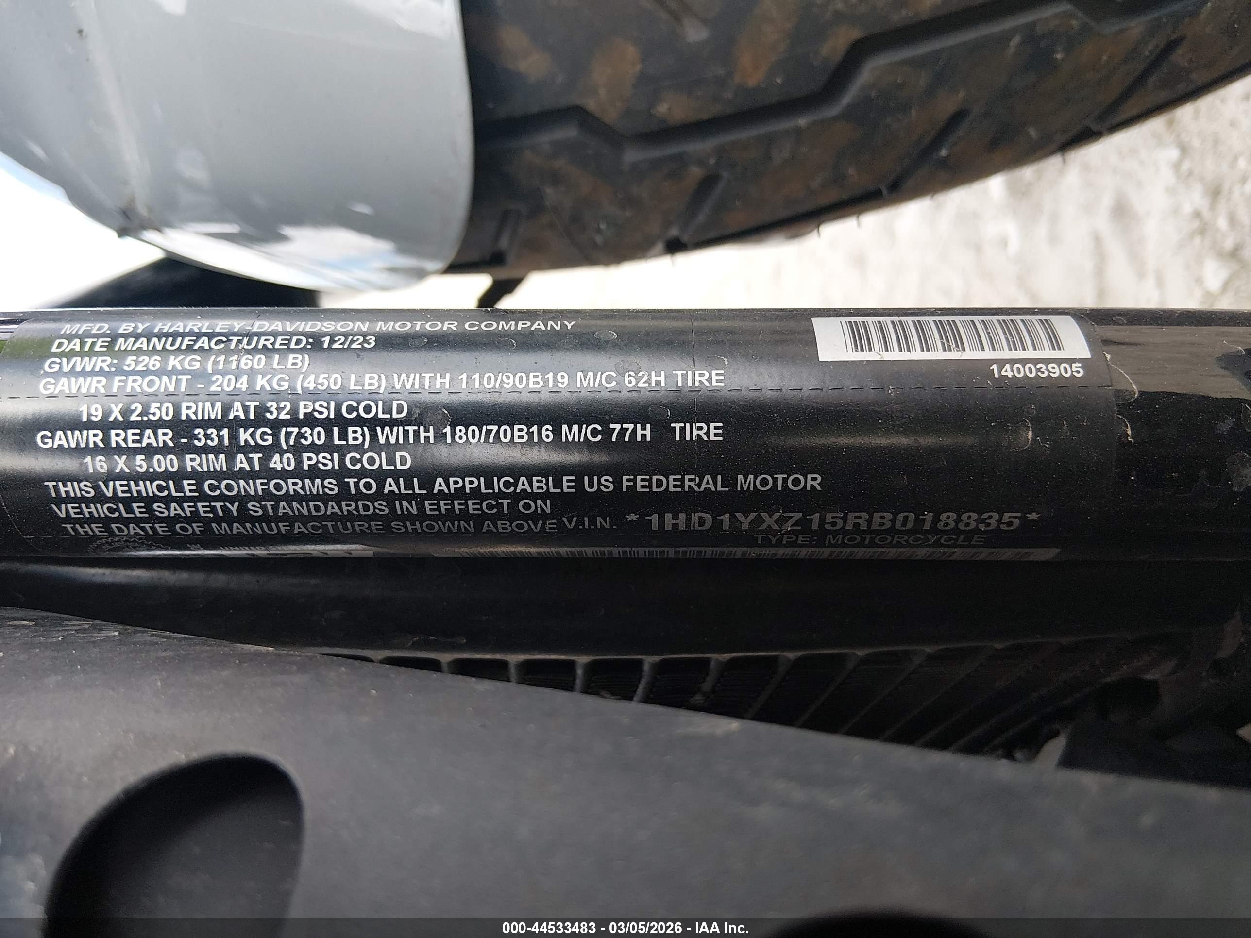 HARLEY-DAVIDSON FXLRST image 10