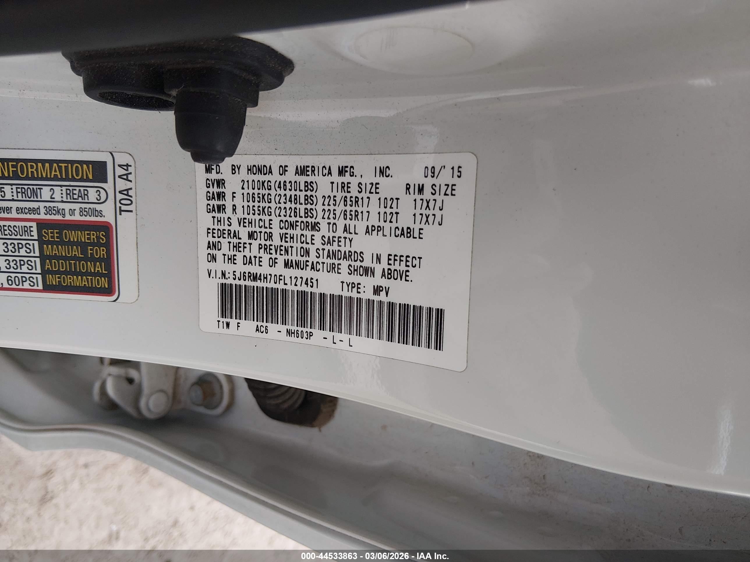 HONDA CR-V image 9