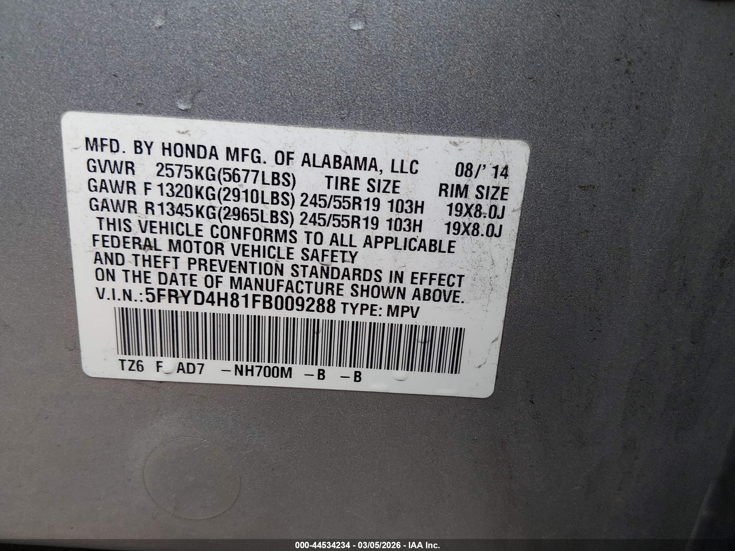 ACURA MDX image 9