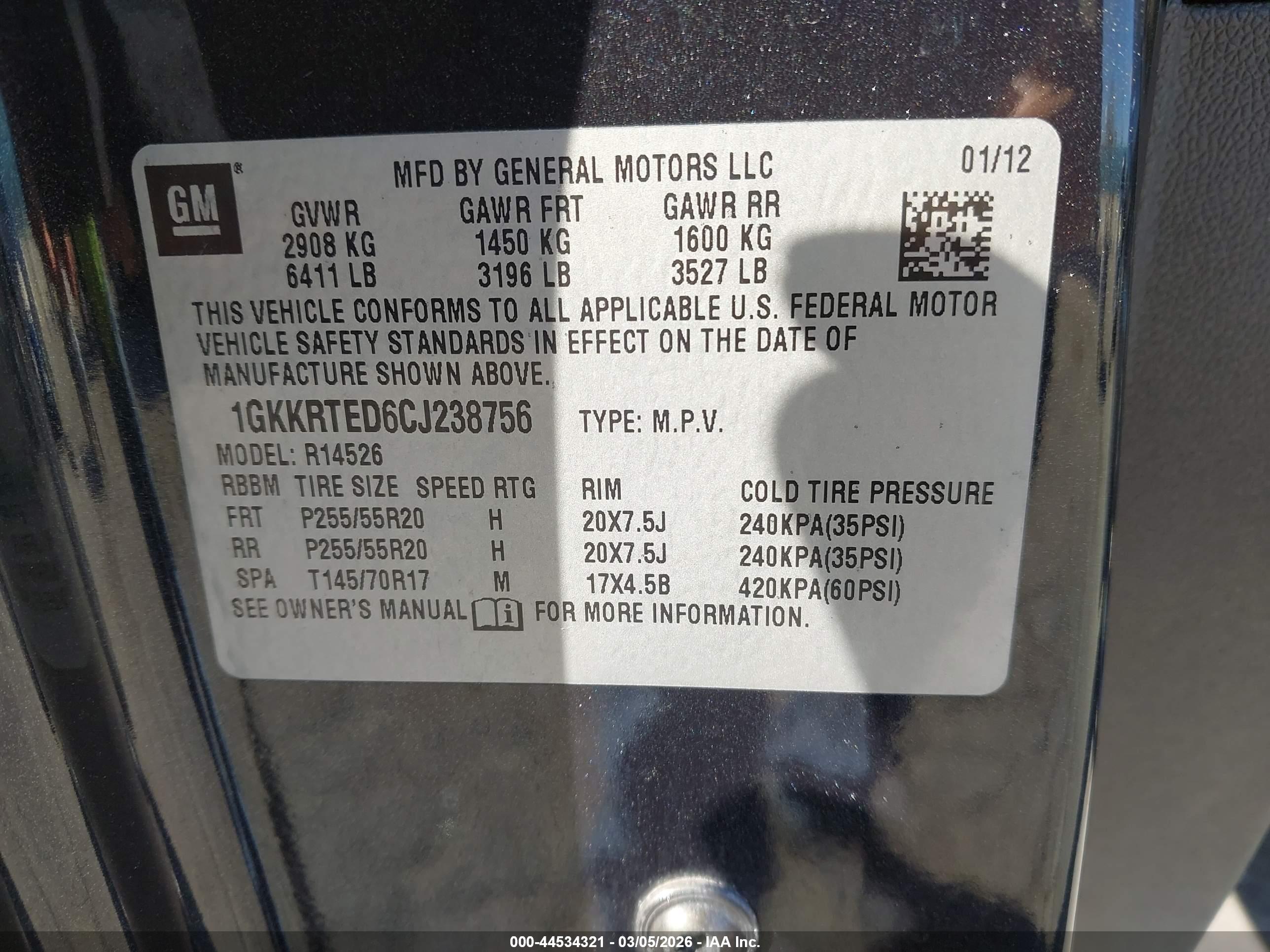 GMC ACADIA image 9