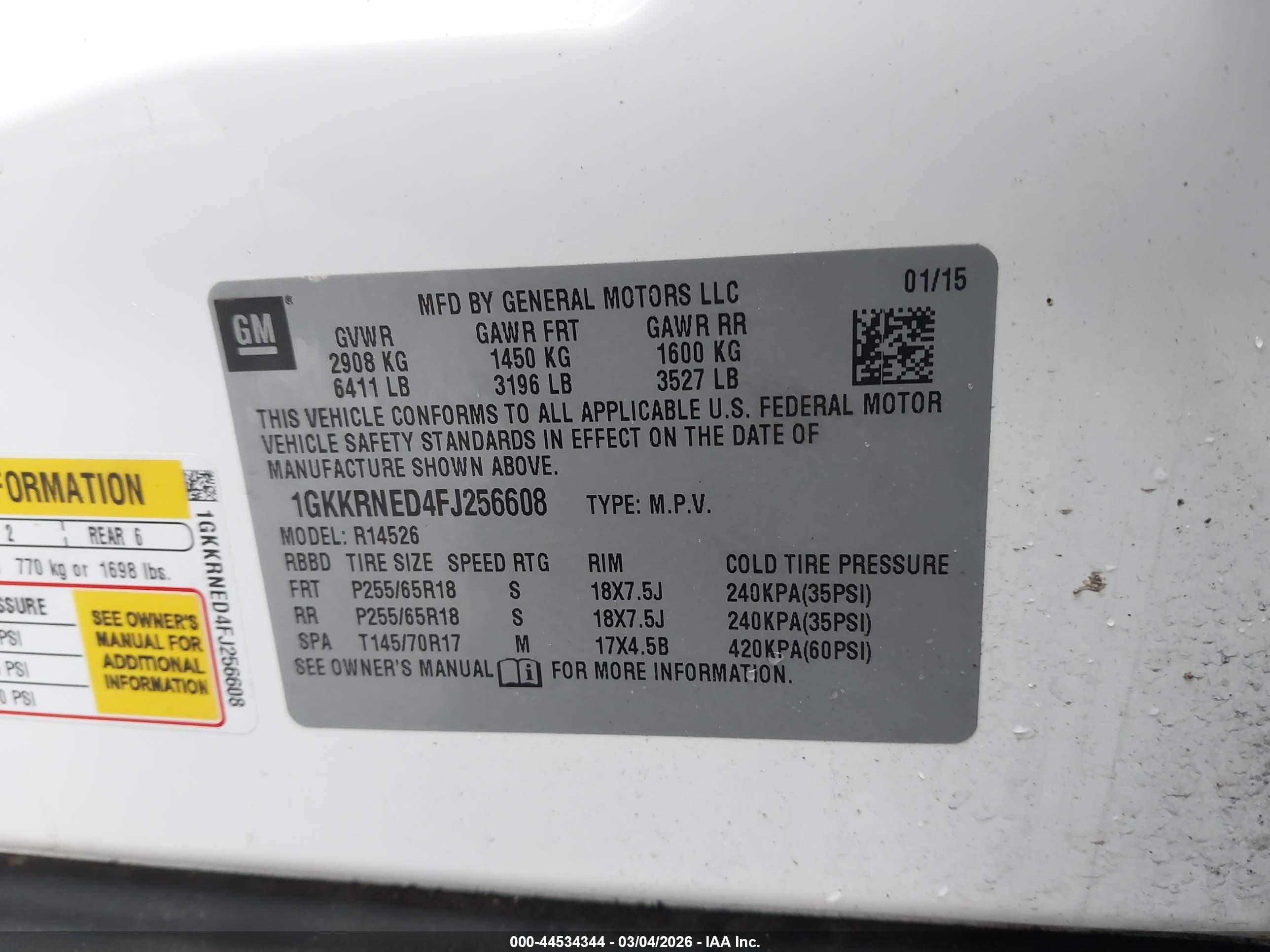 GMC ACADIA image 9