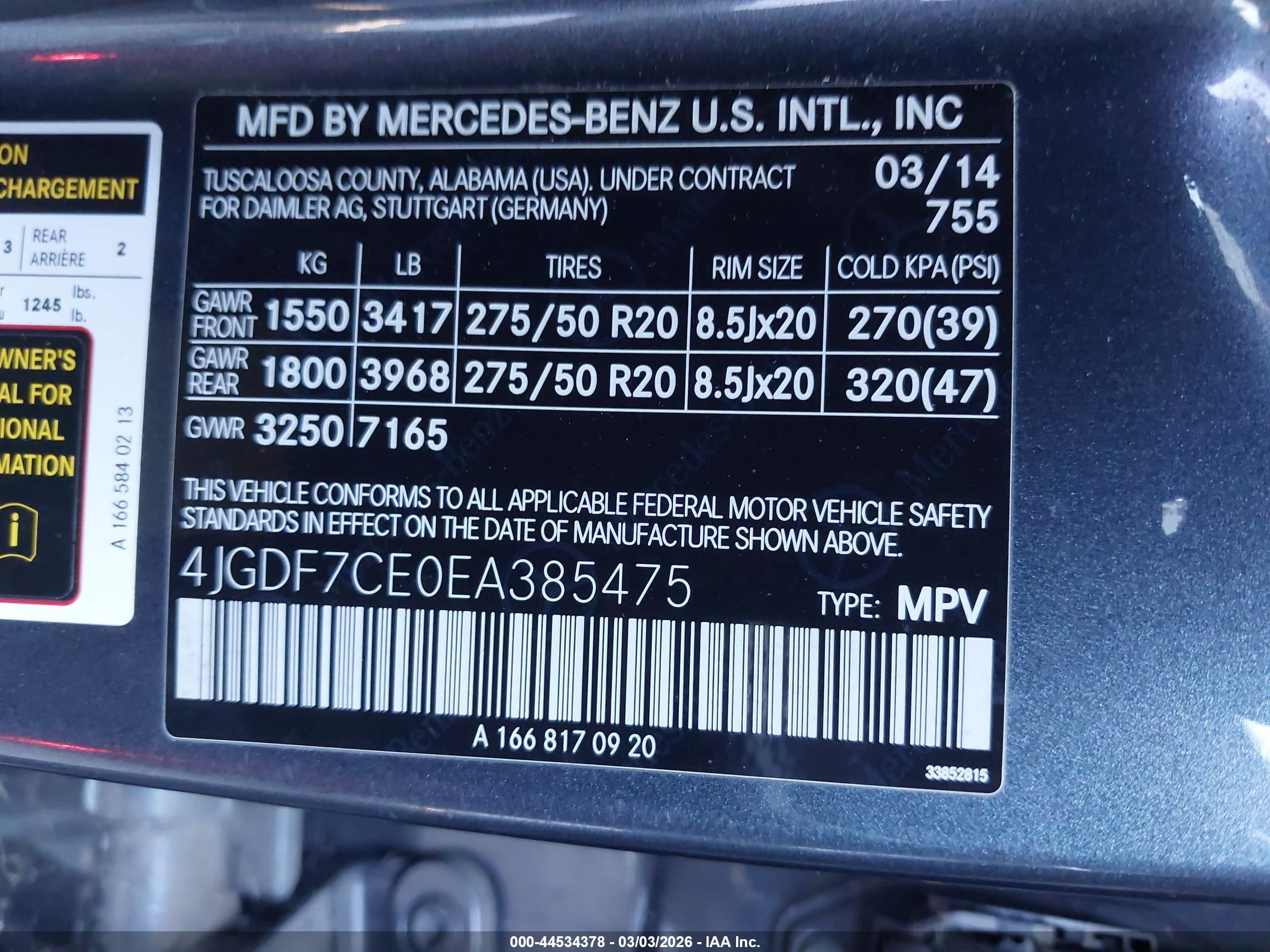 MERCEDES-BENZ GL image 9