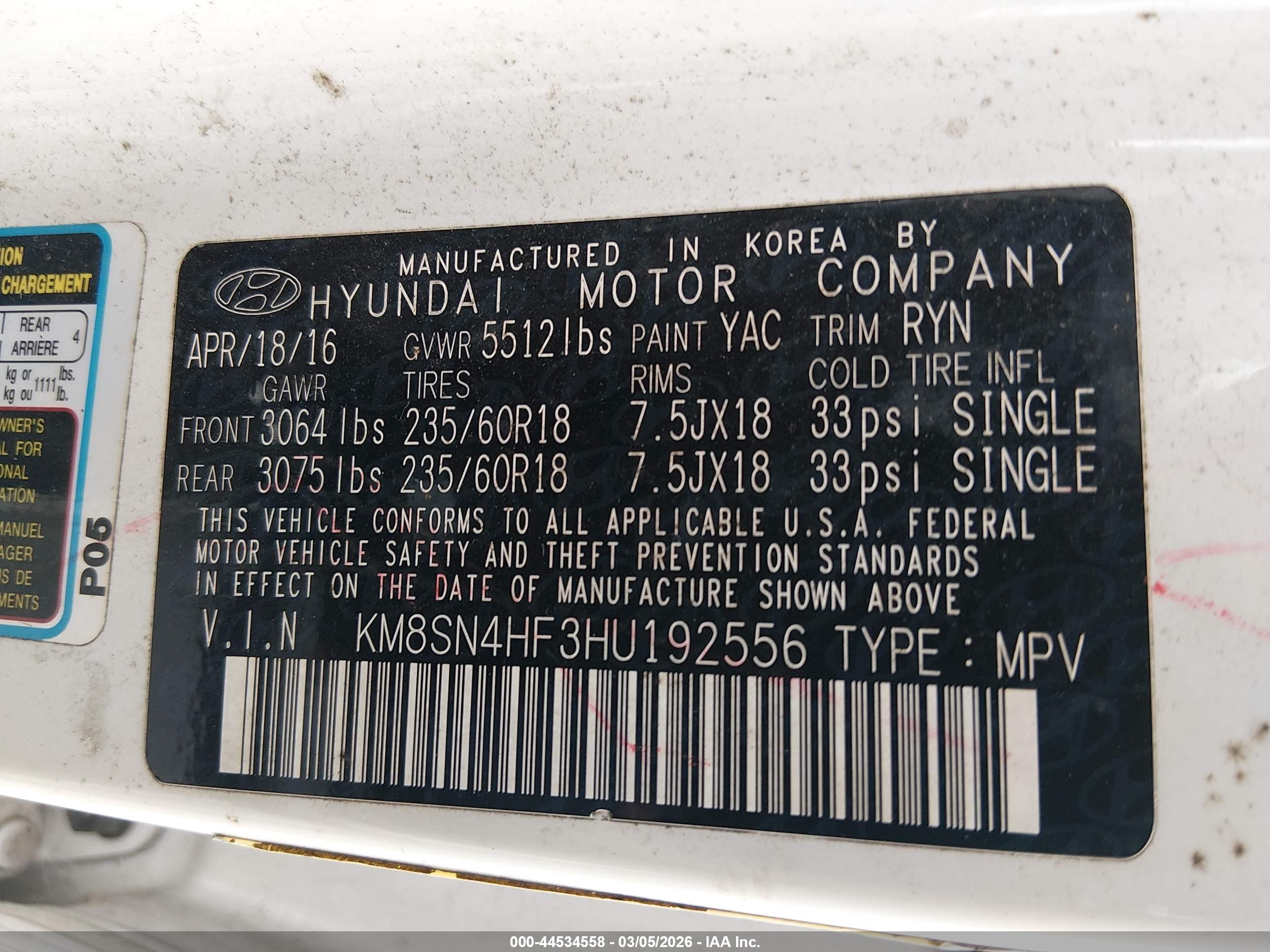 HYUNDAI SANTA image 9