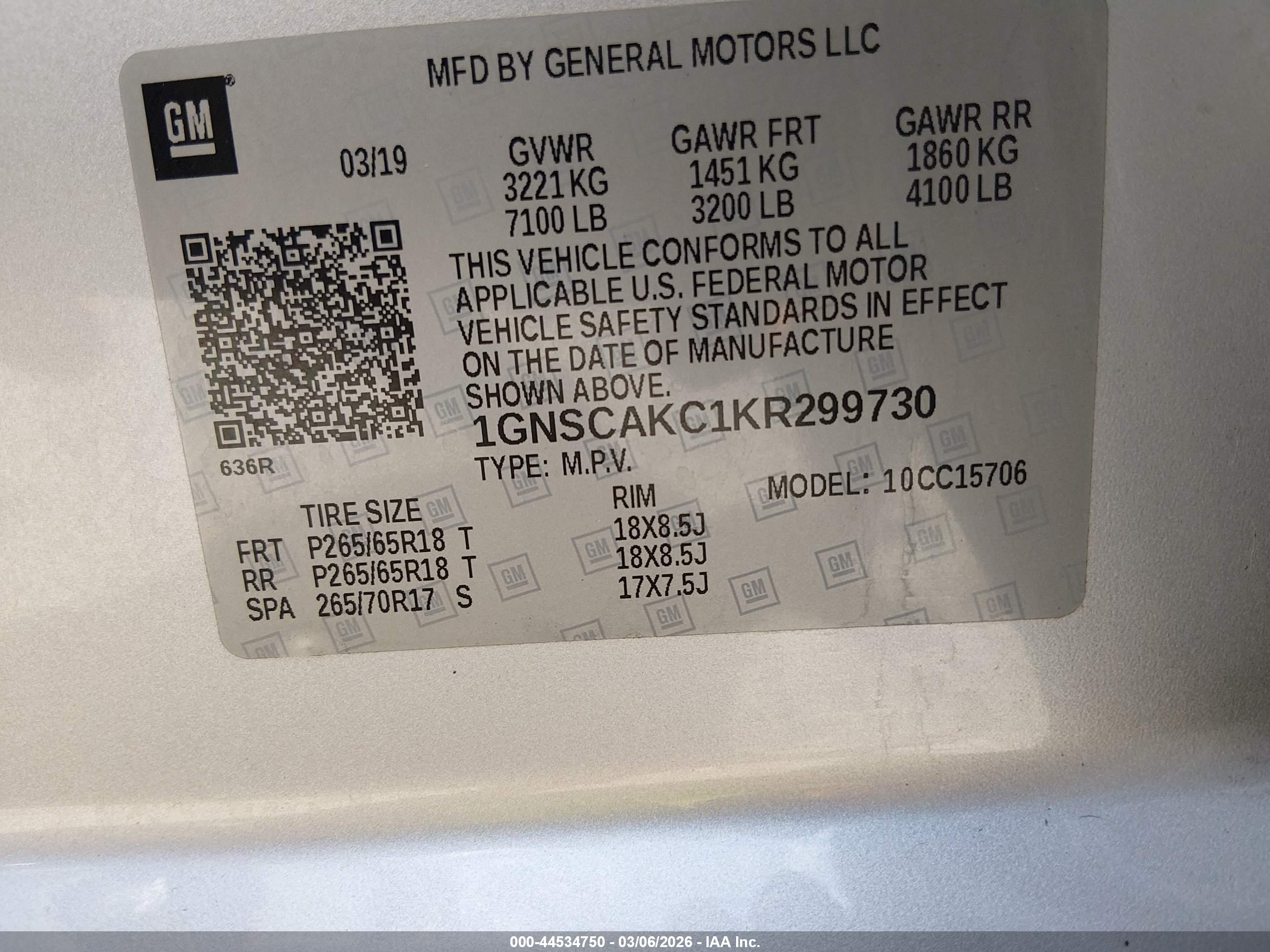 CHEVROLET TAHOE image 9