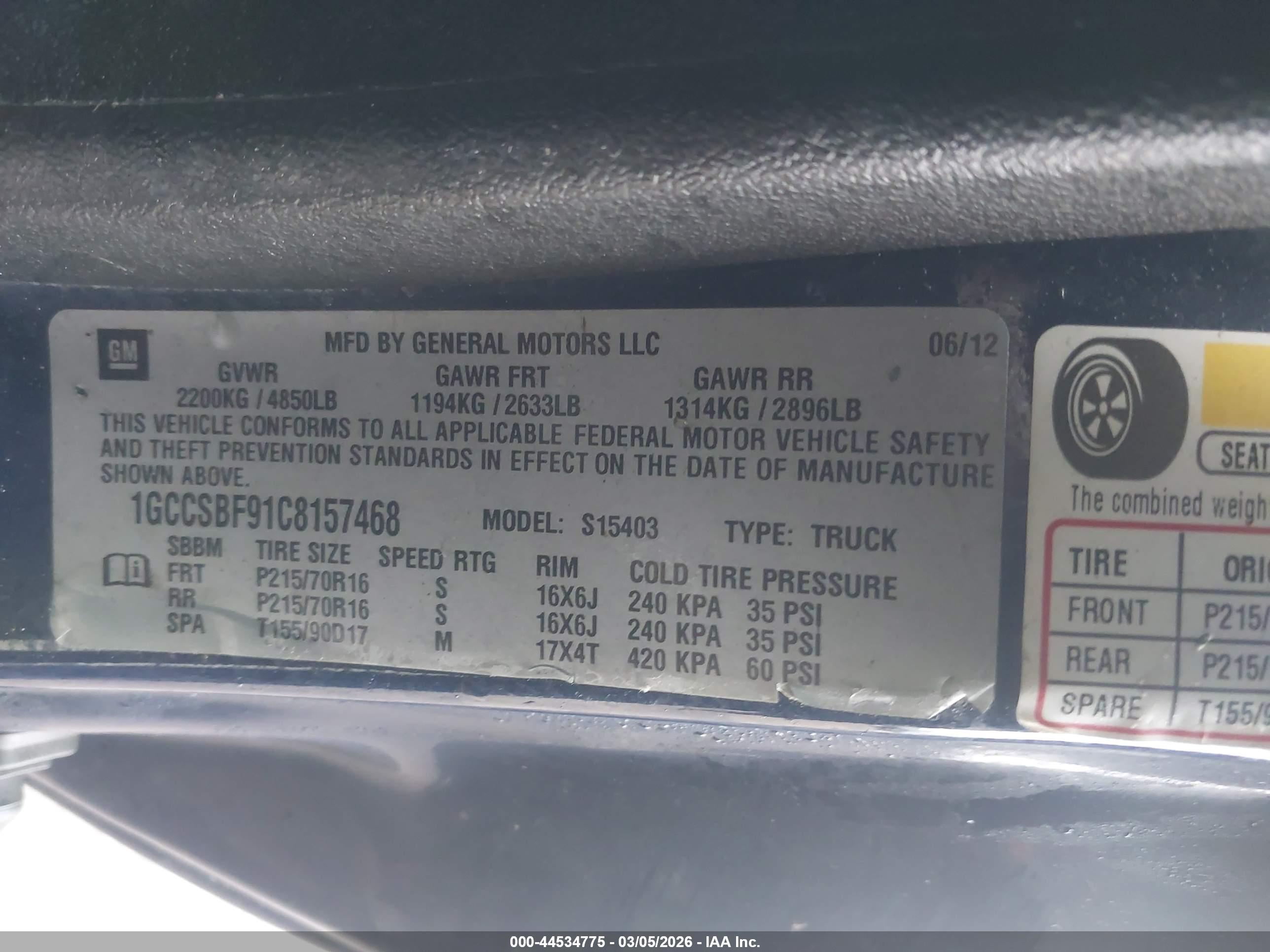 CHEVROLET COLORADO image 9