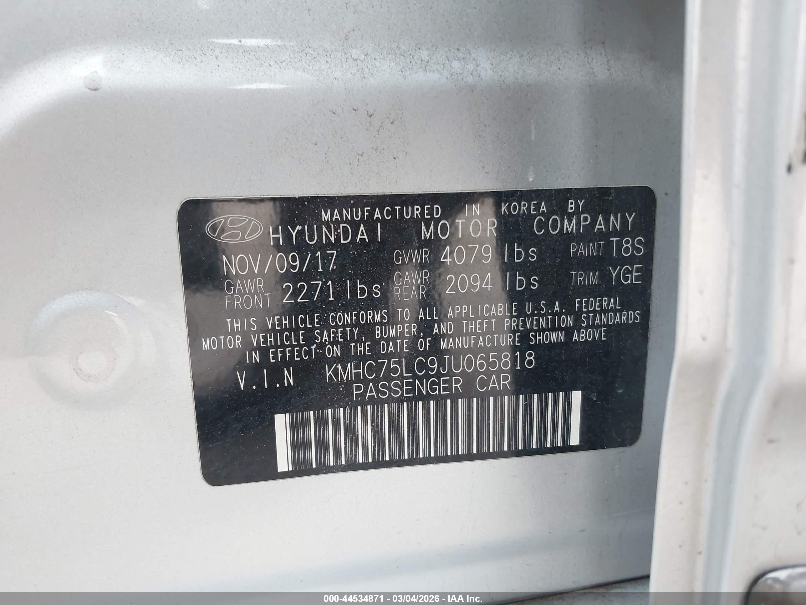 HYUNDAI IONIQ image 9
