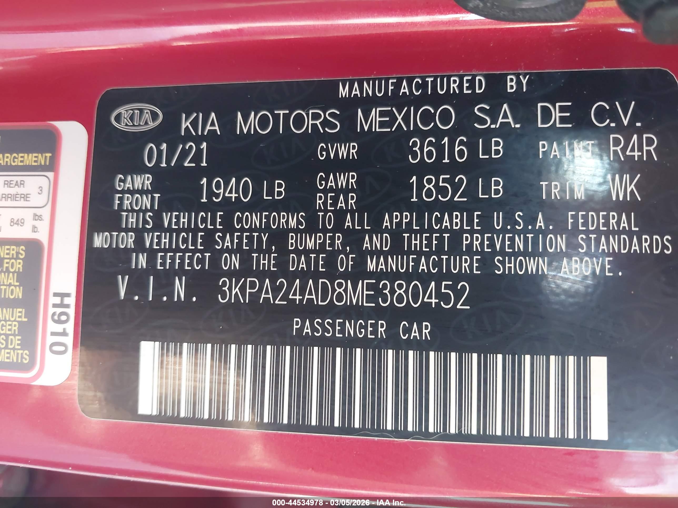 KIA RIO image 9
