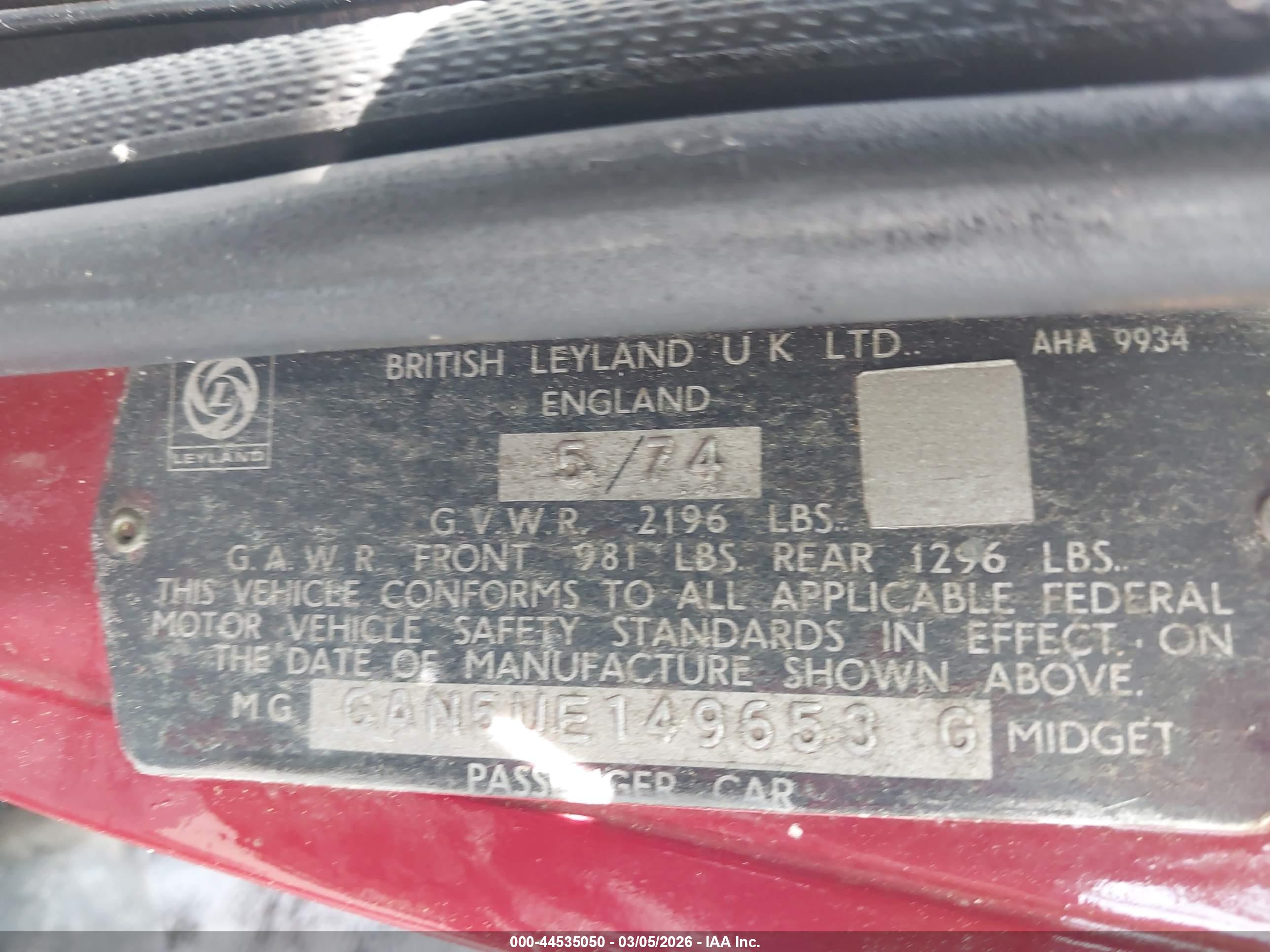 MG MIDGET image 9