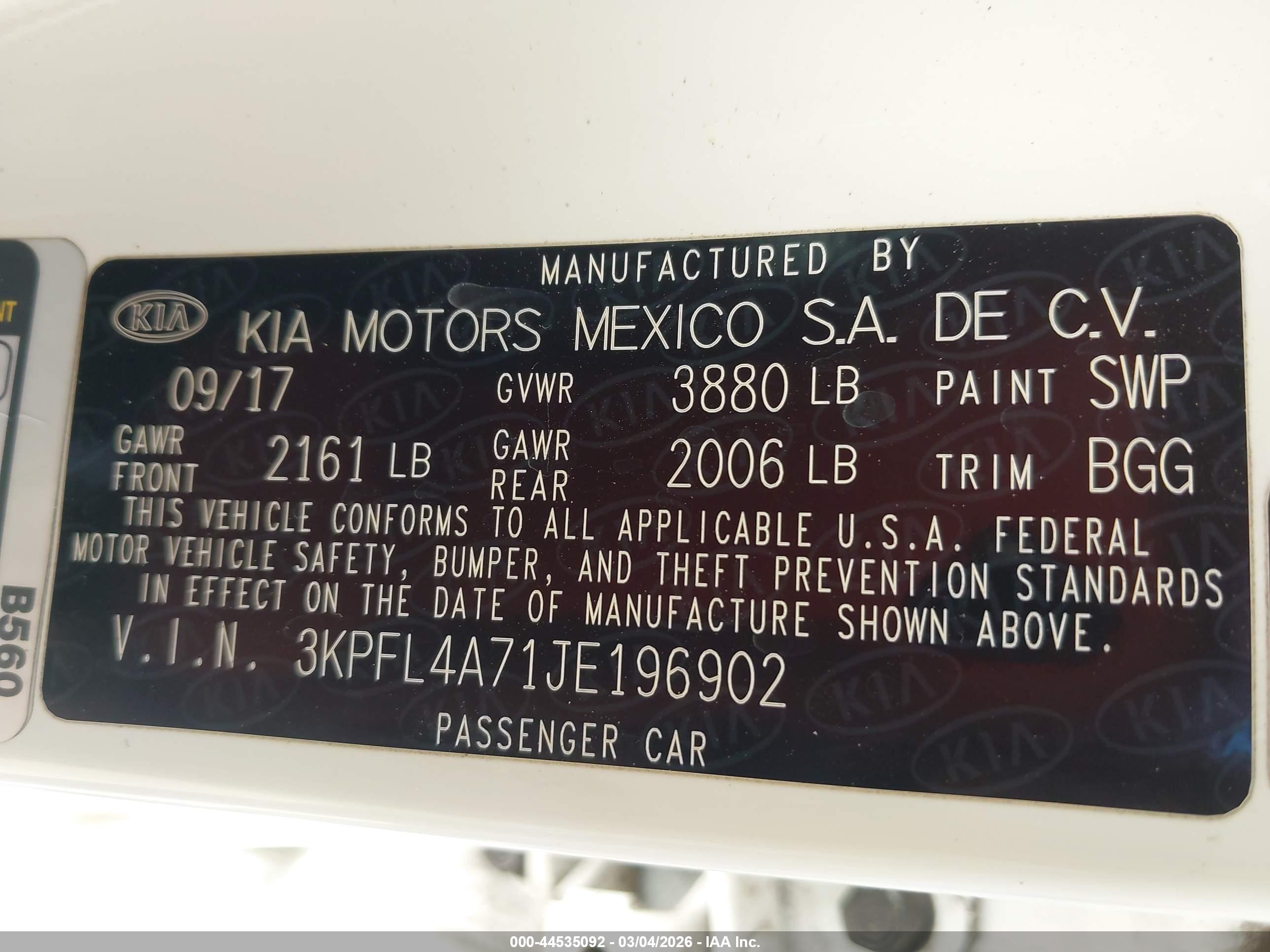 KIA FORTE image 9
