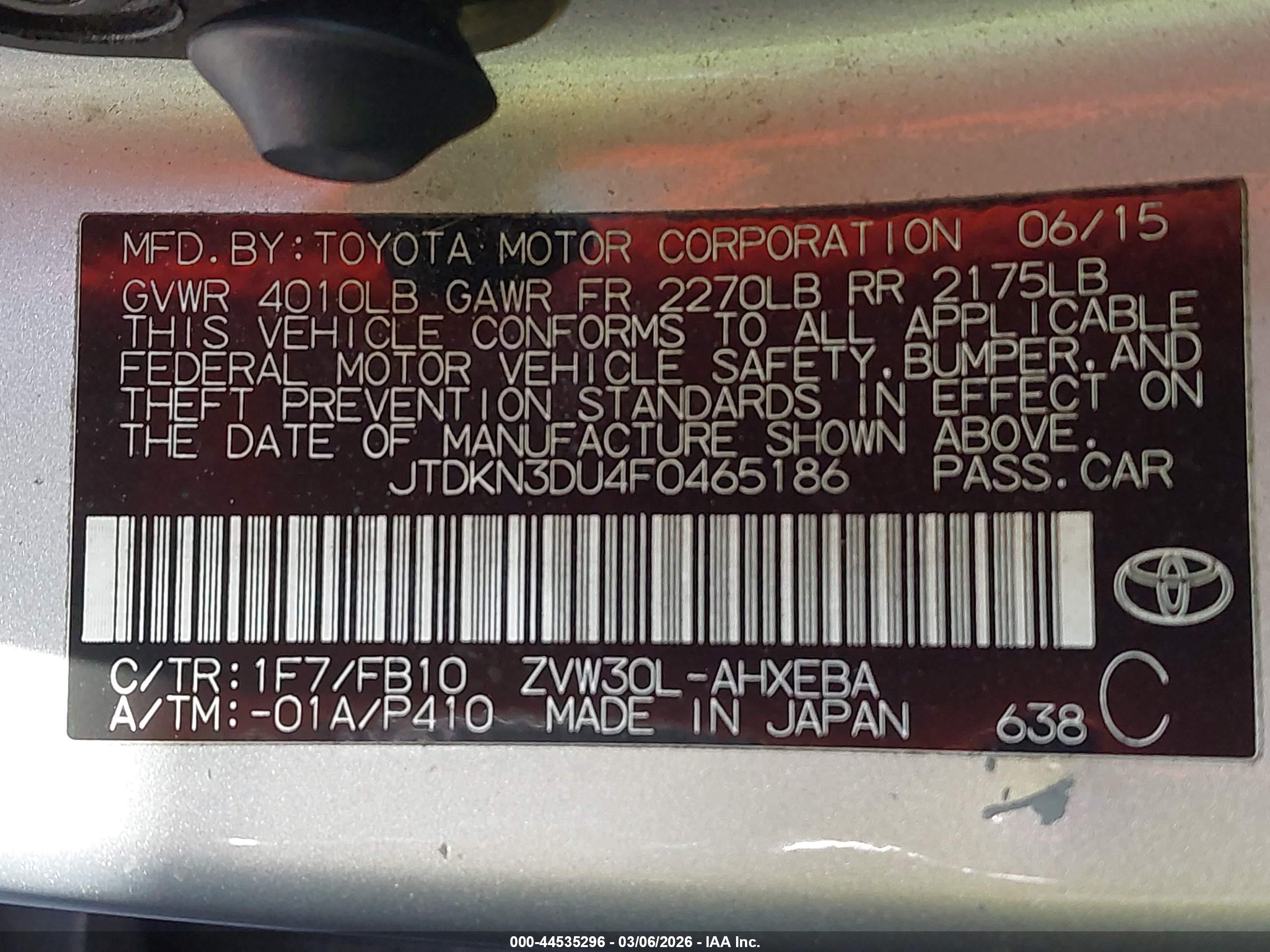 TOYOTA PRIUS image 9