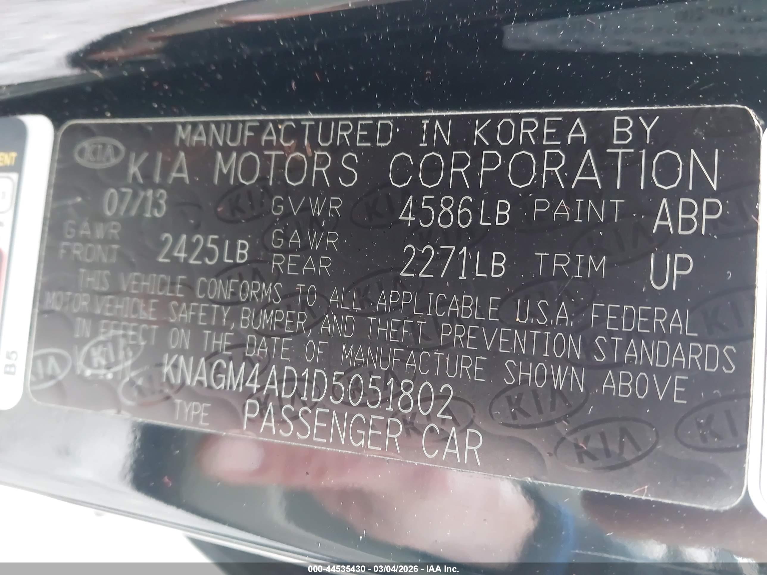 KIA OPTIMA image 9