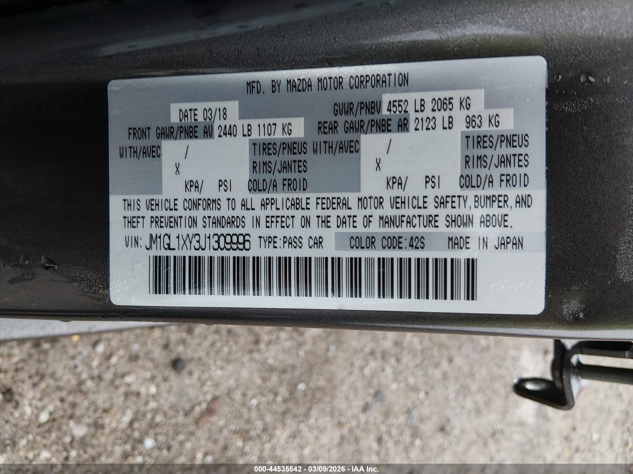 MAZDA MAZDA6 image 9
