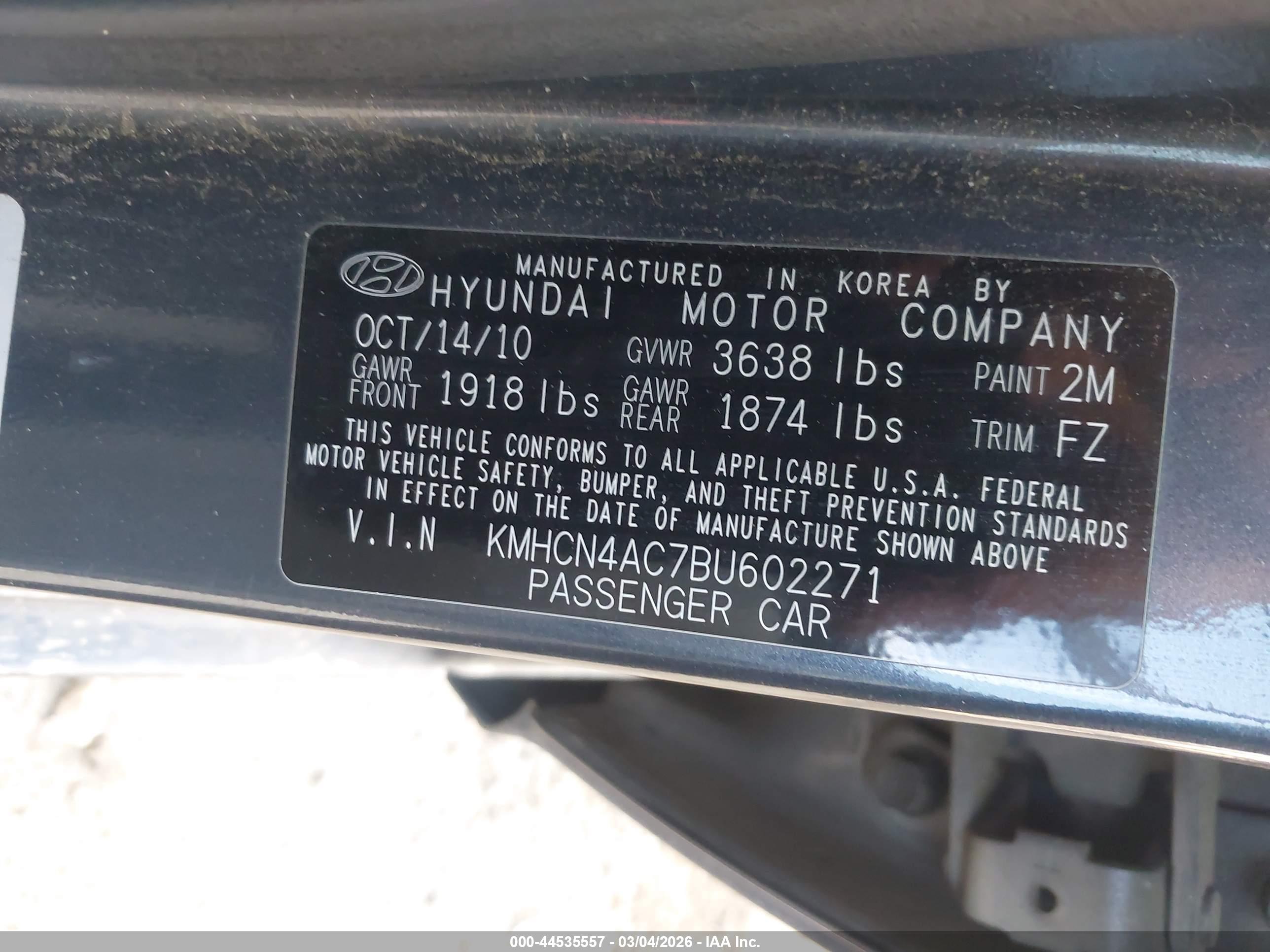 HYUNDAI ACCENT image 9