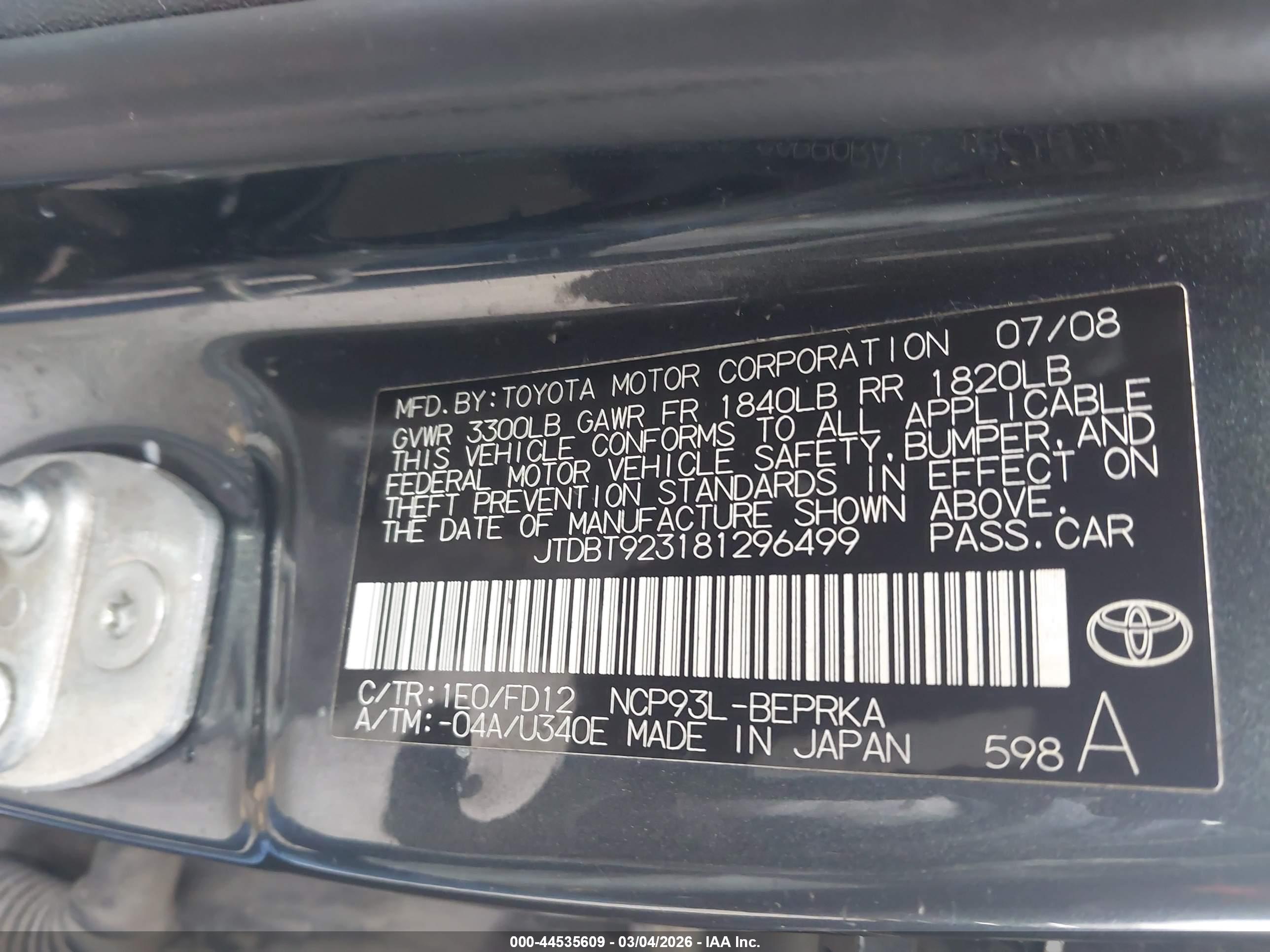 TOYOTA YARIS image 9