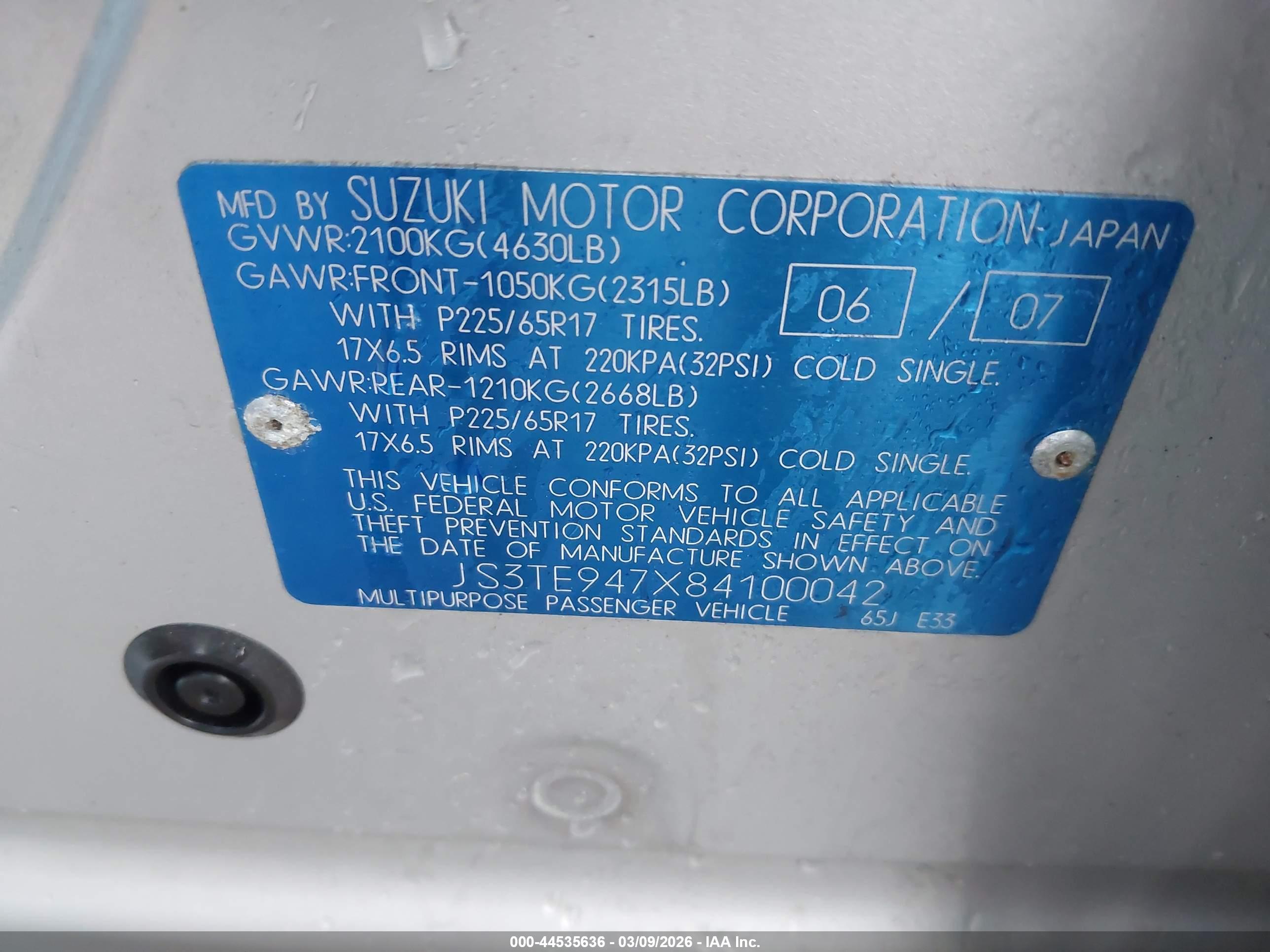 SUZUKI GRAND image 9