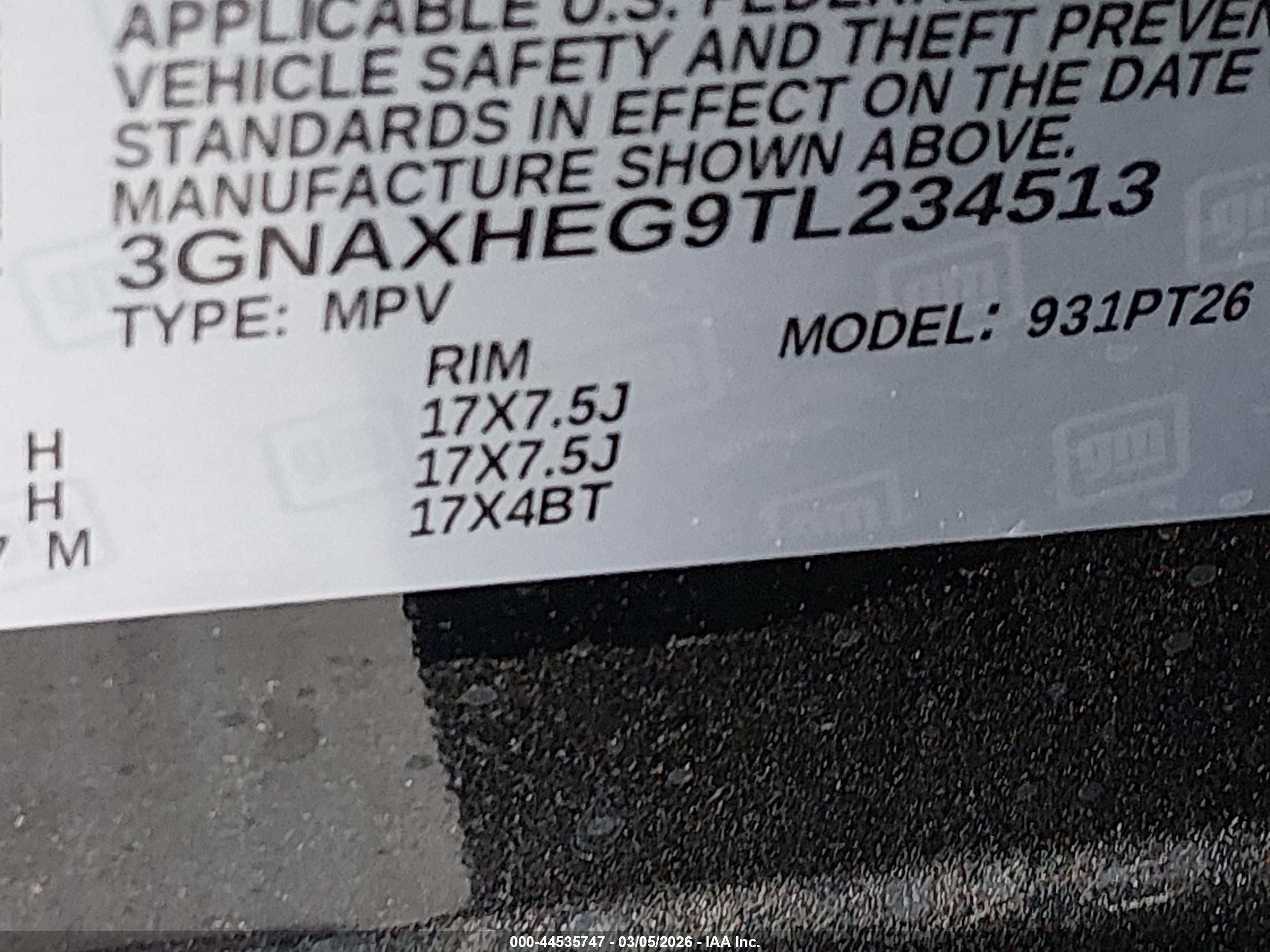 CHEVROLET EQUINOX image 9