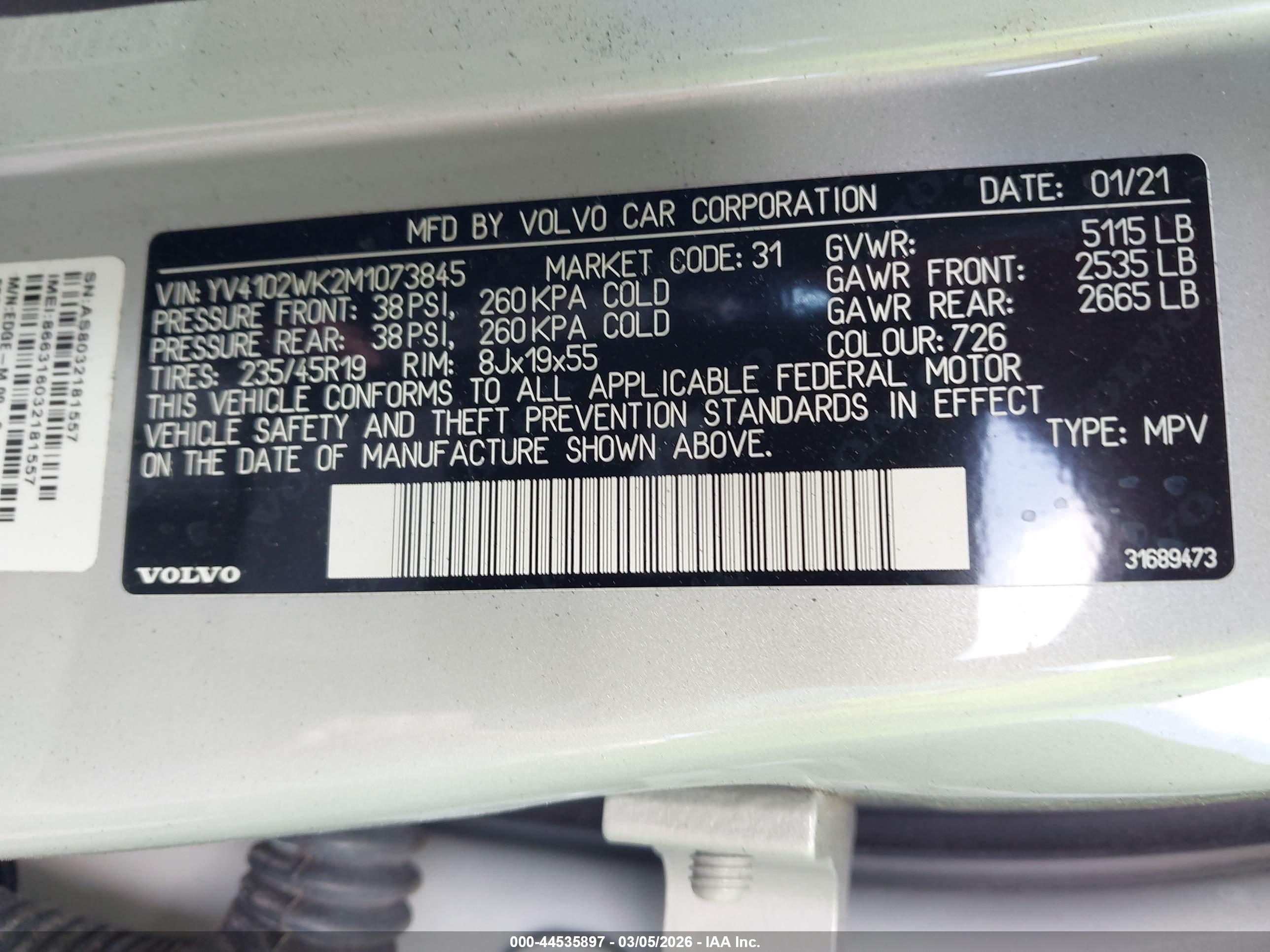 VOLVO V60 image 9