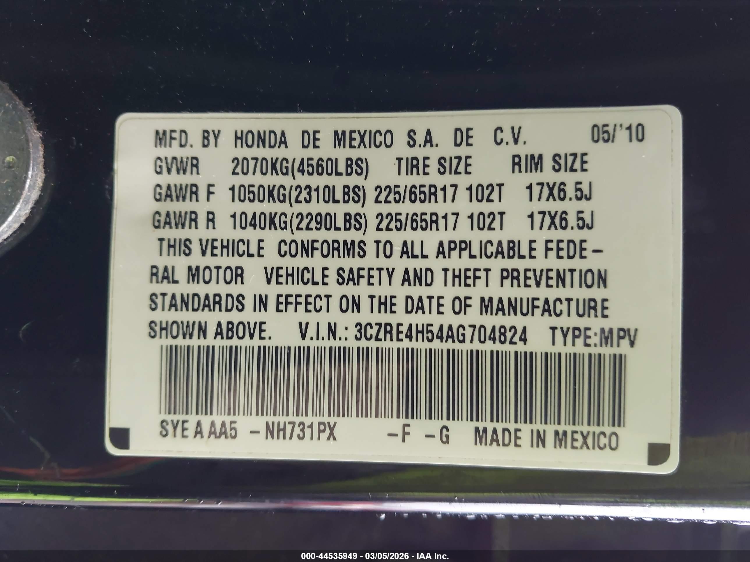 HONDA CR-V image 9
