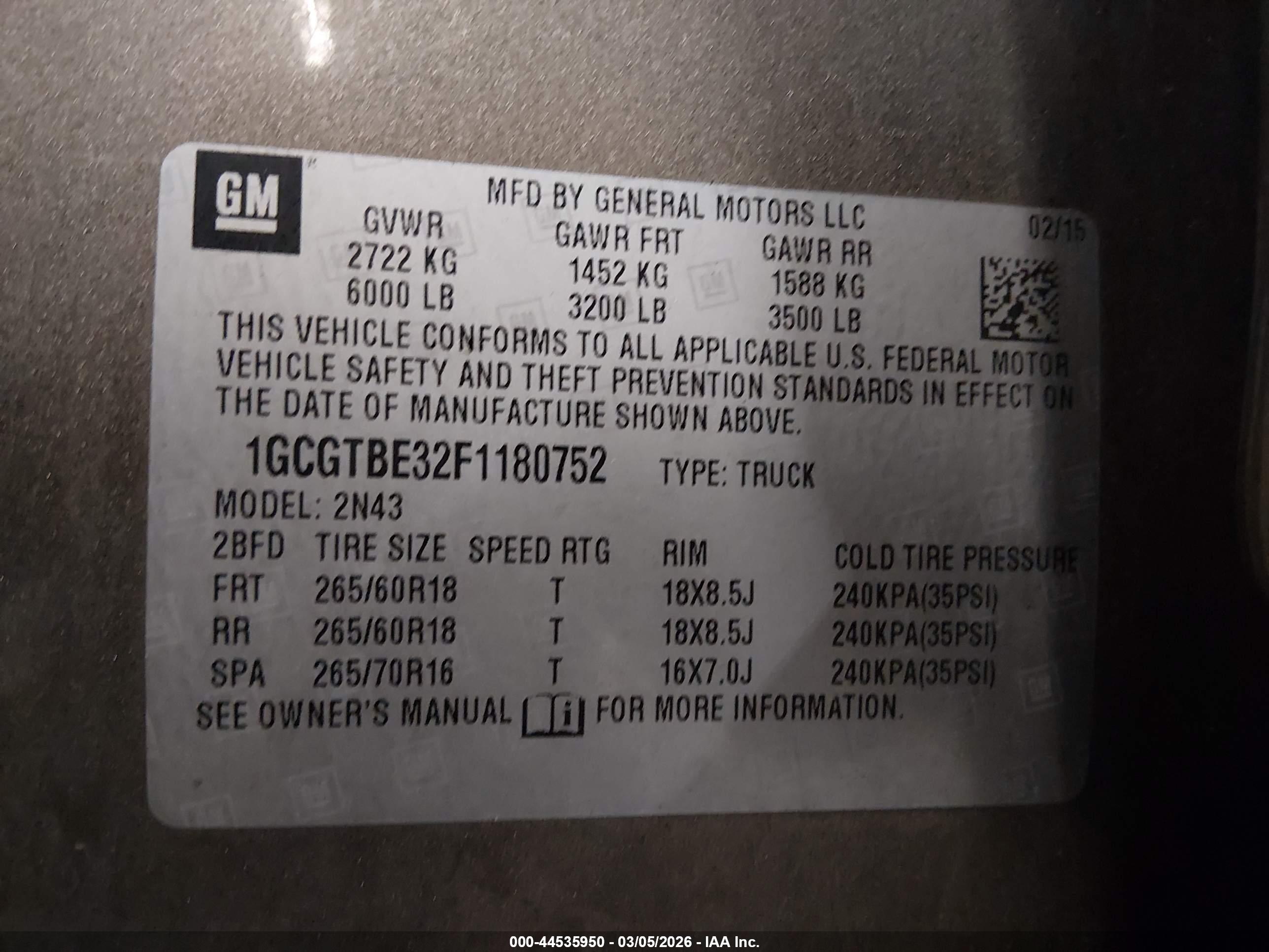 CHEVROLET COLORADO image 9