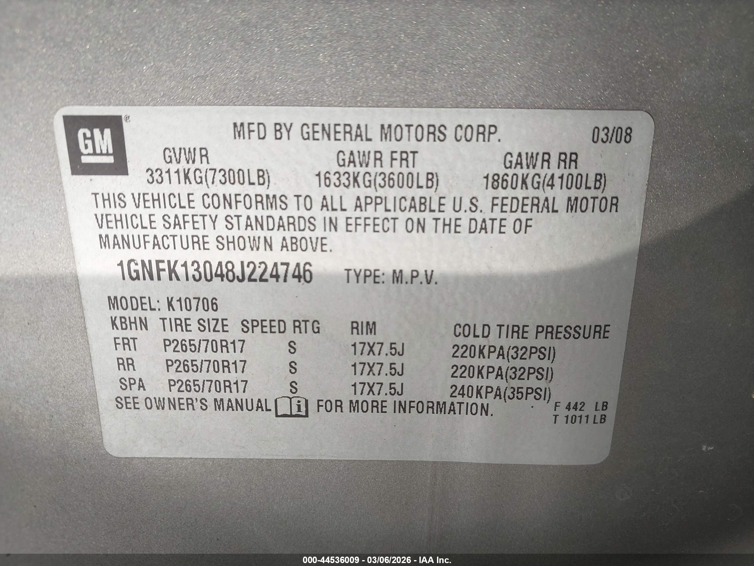 CHEVROLET TAHOE image 9