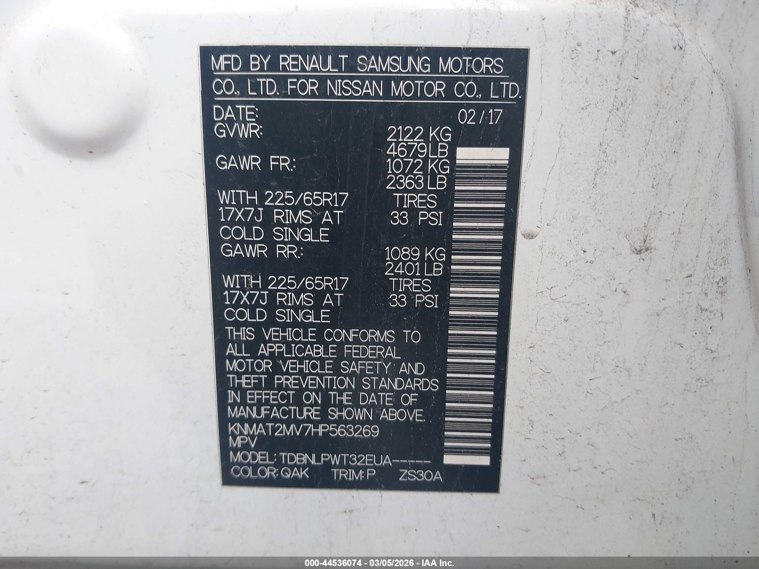 NISSAN ROGUE image 9