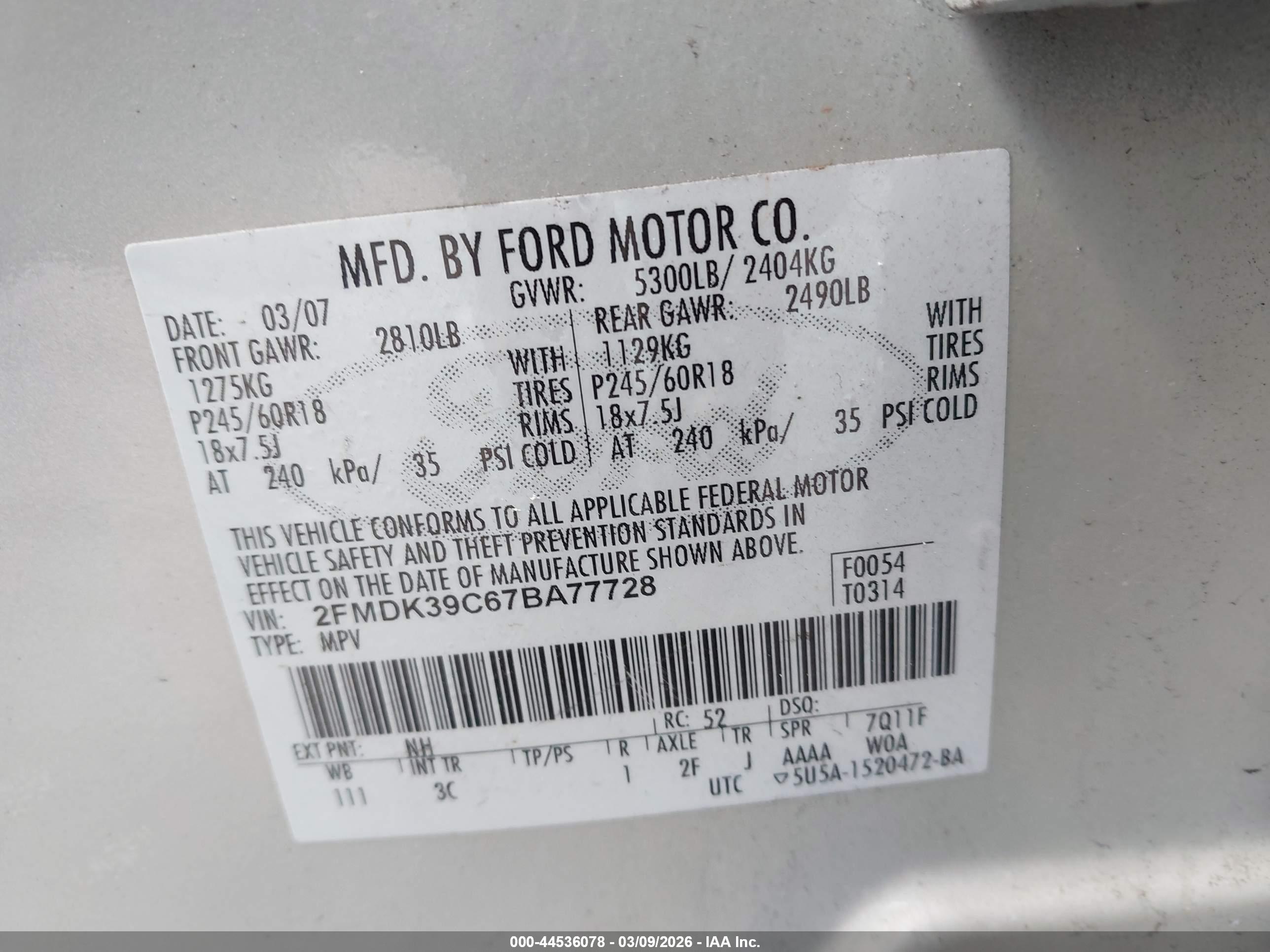 FORD EDGE image 9