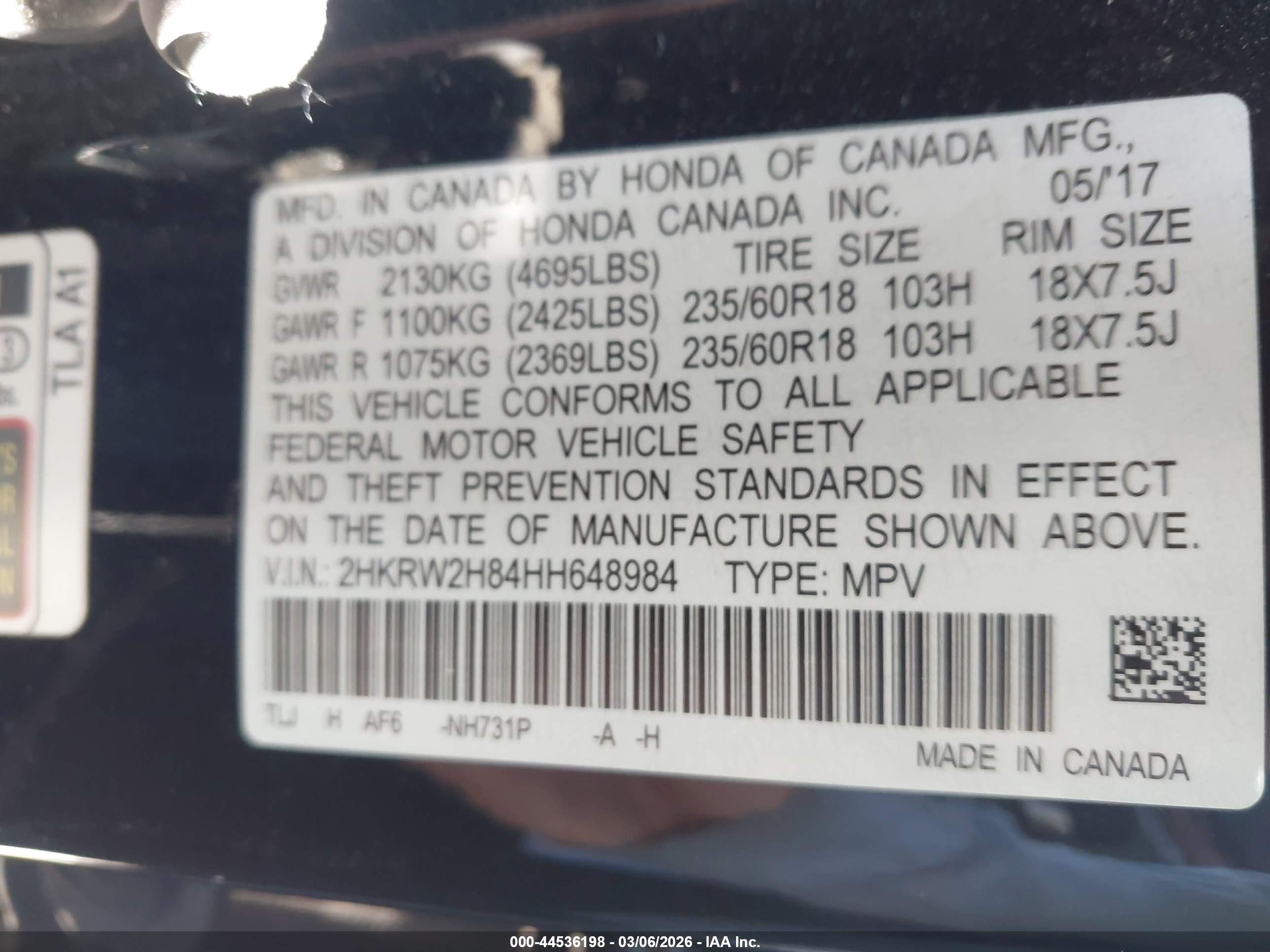 HONDA CR-V image 9