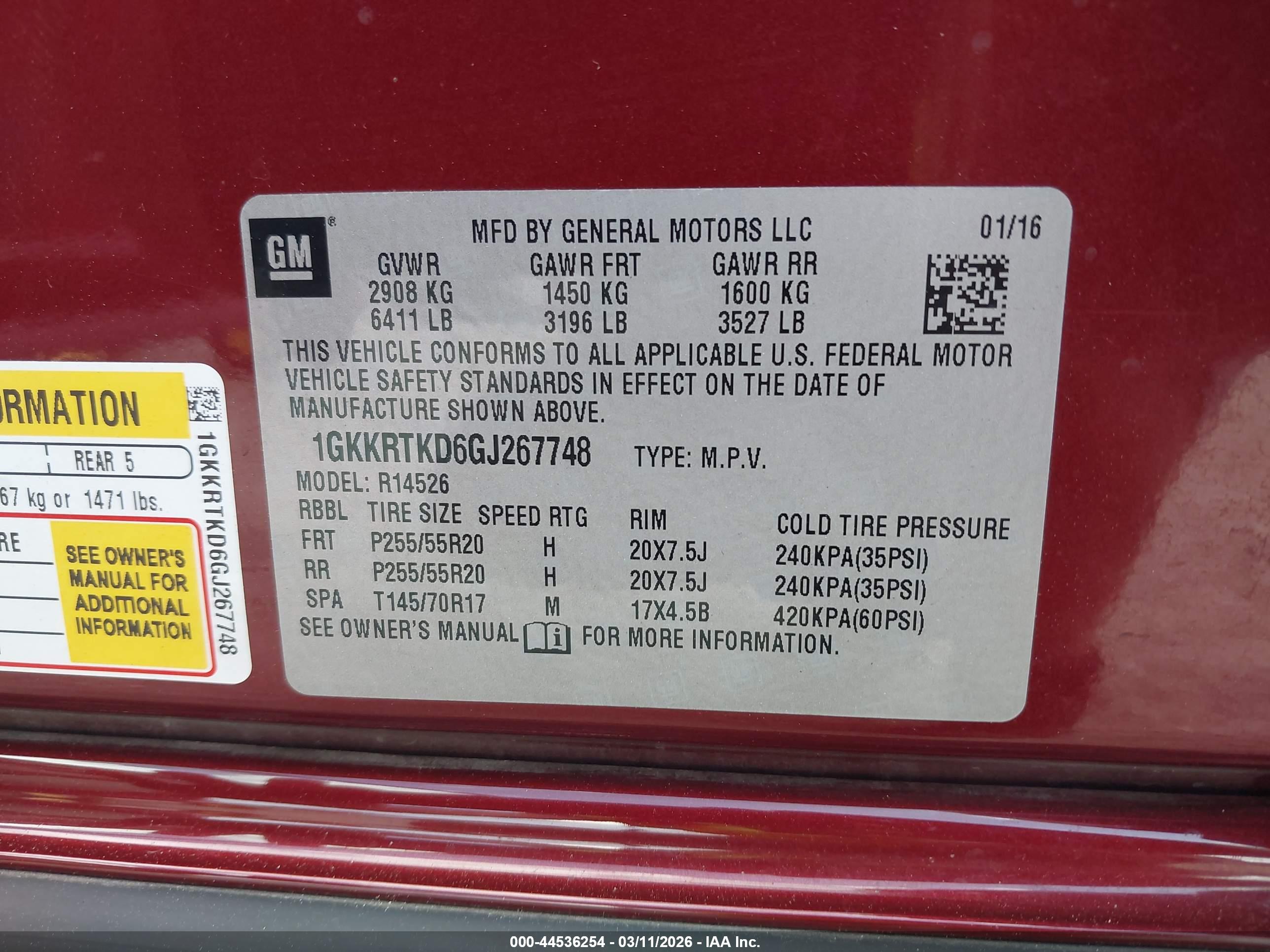 GMC ACADIA image 9