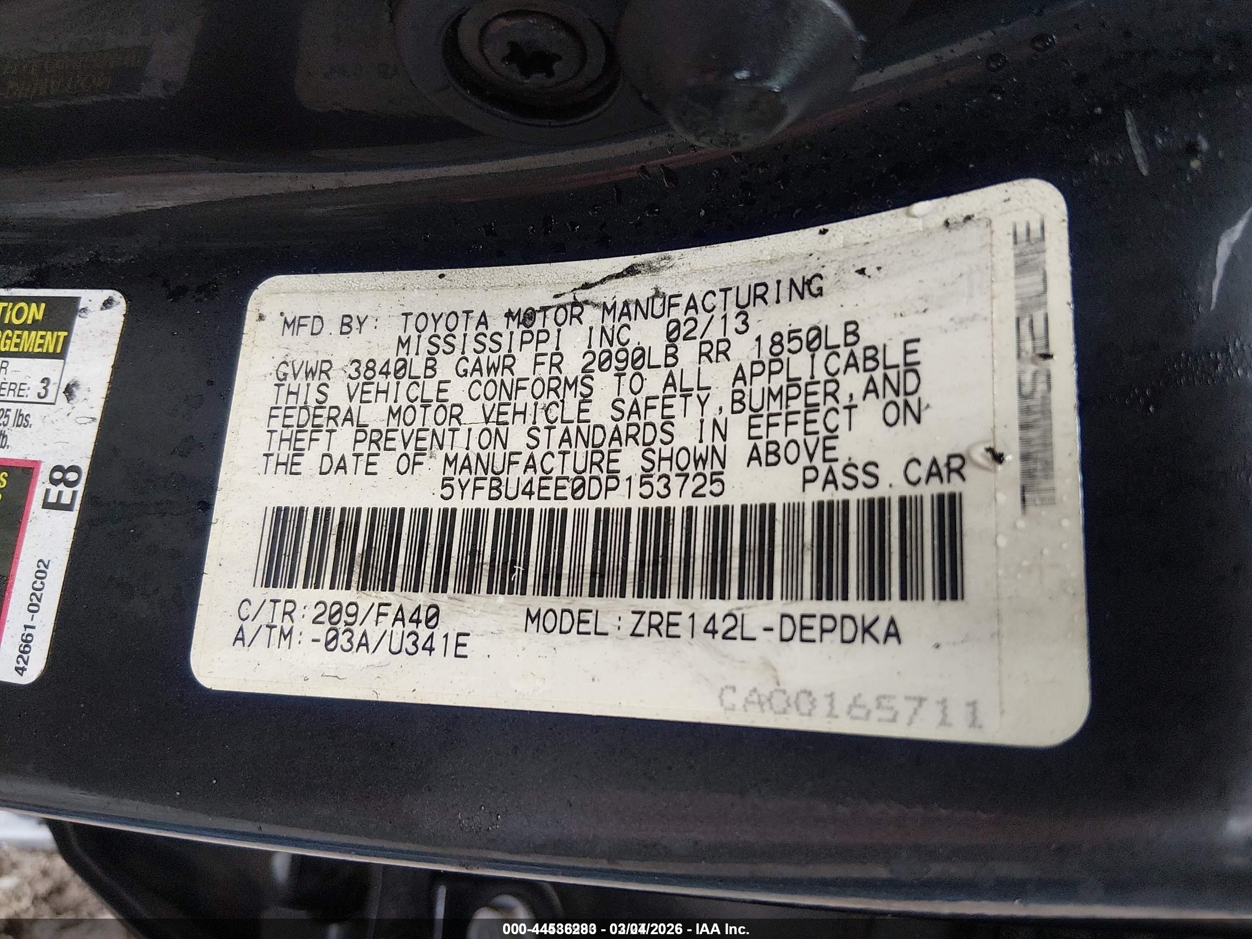 TOYOTA COROLLA image 9