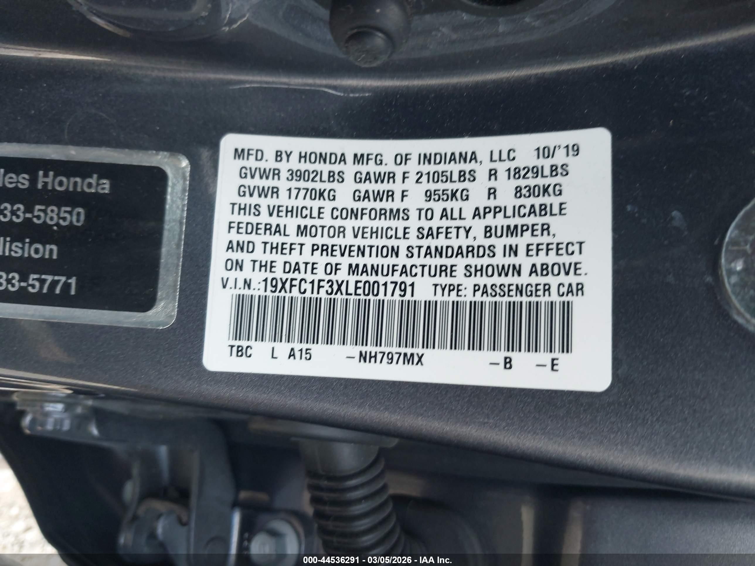 HONDA CIVIC image 9
